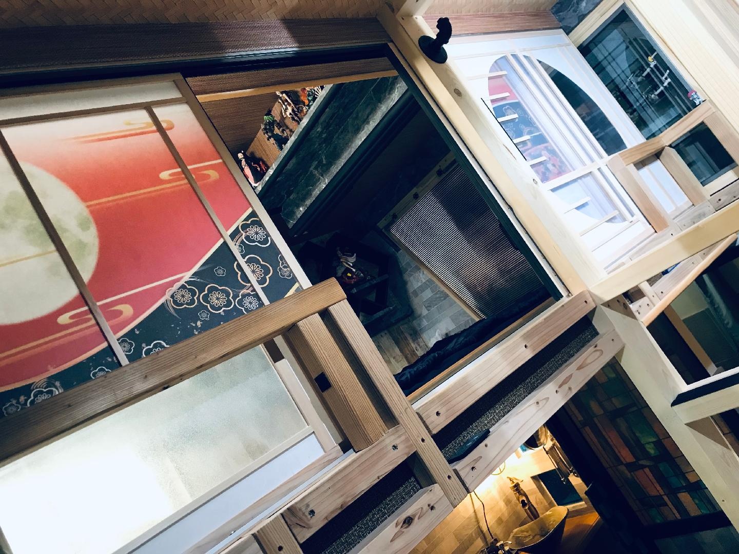 Design Shoji Open _ Loft Area Entrance