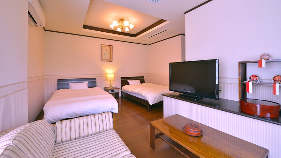Barrier-free Western-style room "Oshukubai"