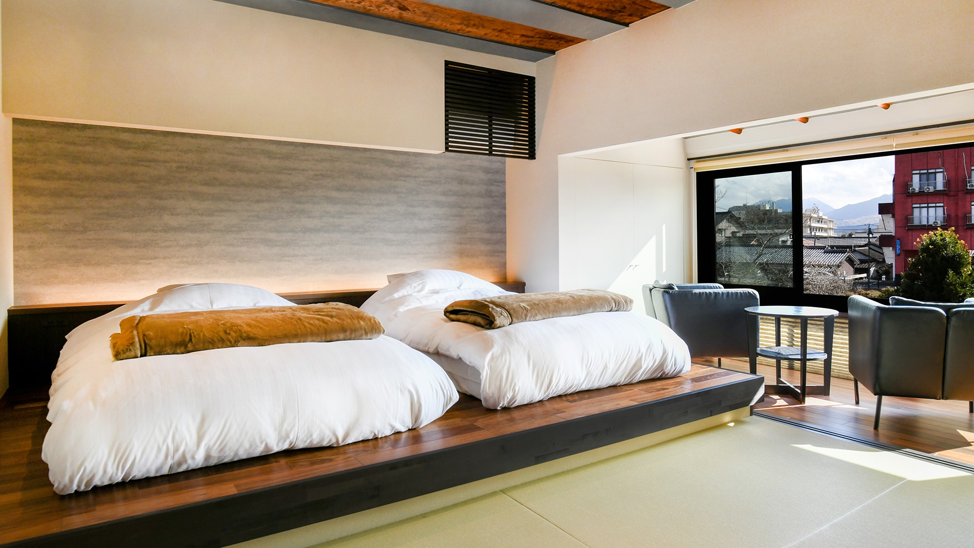 [With lounge] Junior suite with indoor bath [Asagiri]