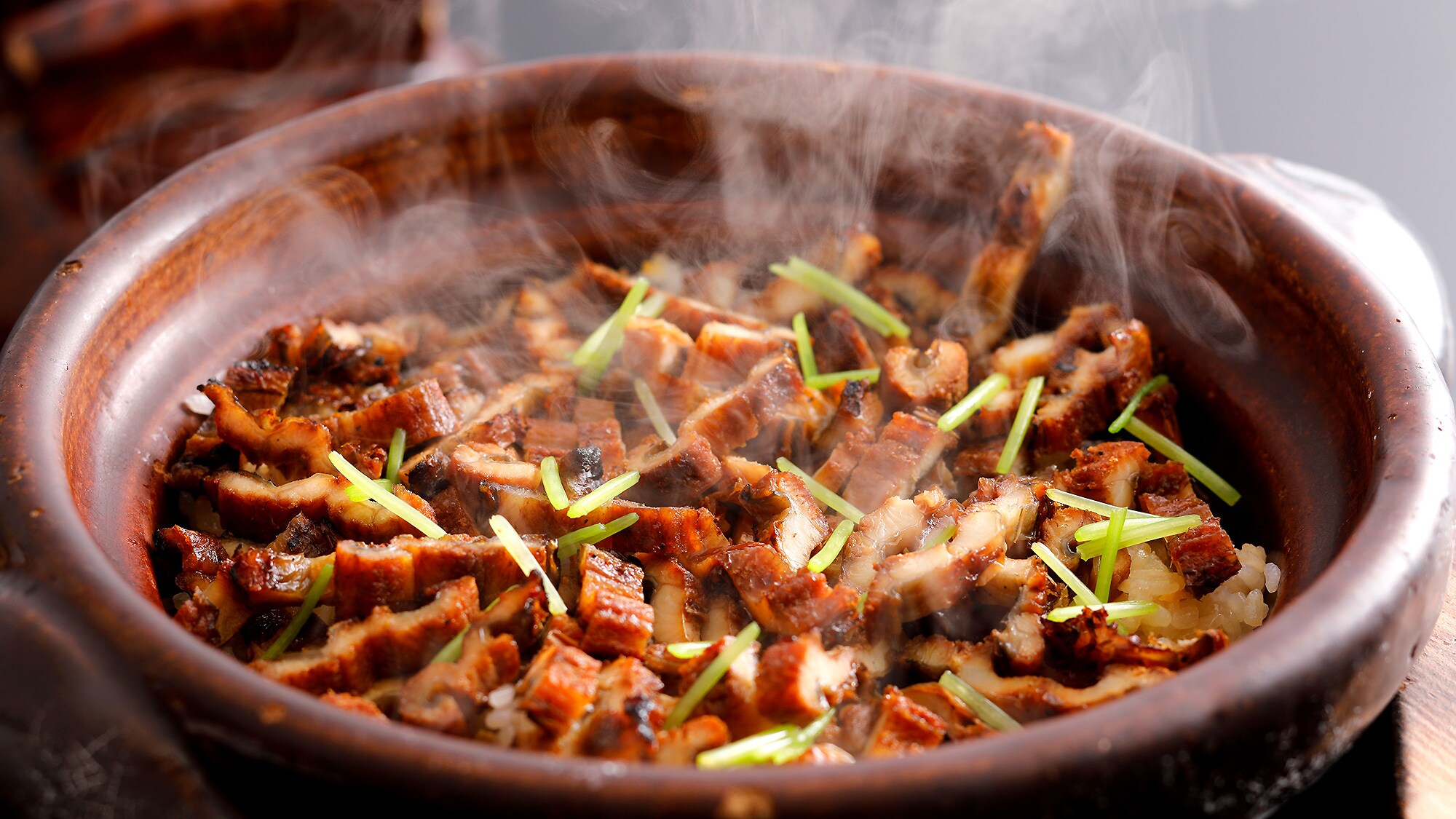 Makanan: Nasi belut conger panggang