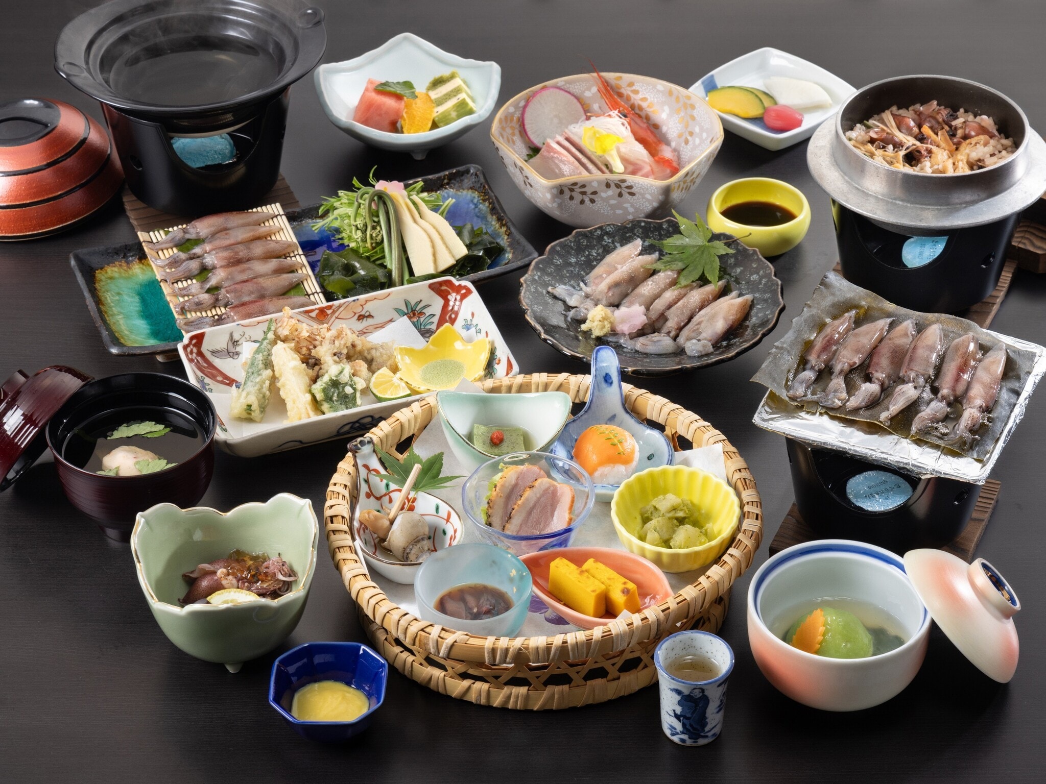 Firefly squid course - Overall view