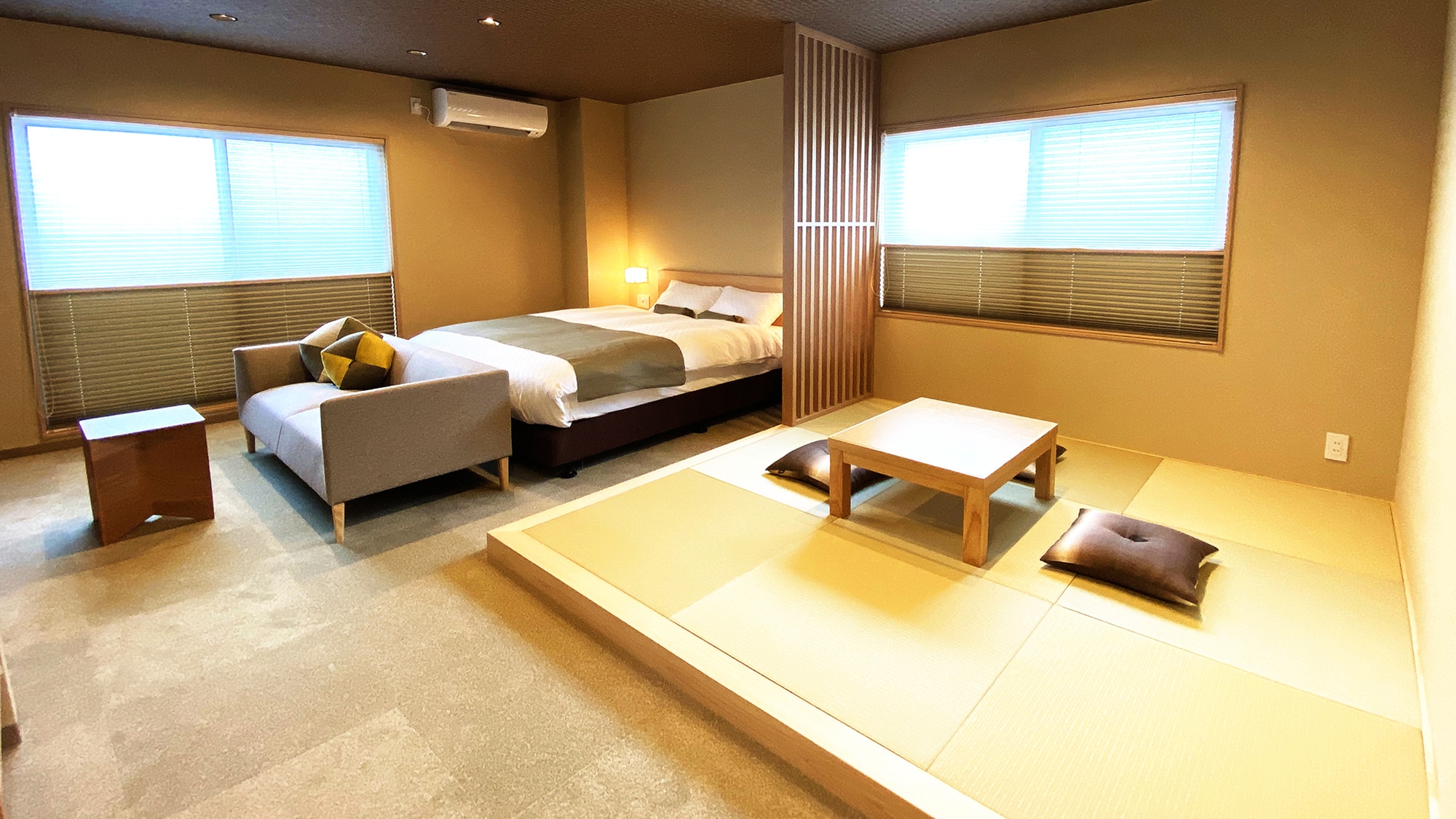 ห้องเตียงควีนไซส์สไตล์ญี่ปุ่น-ตะวันตก B