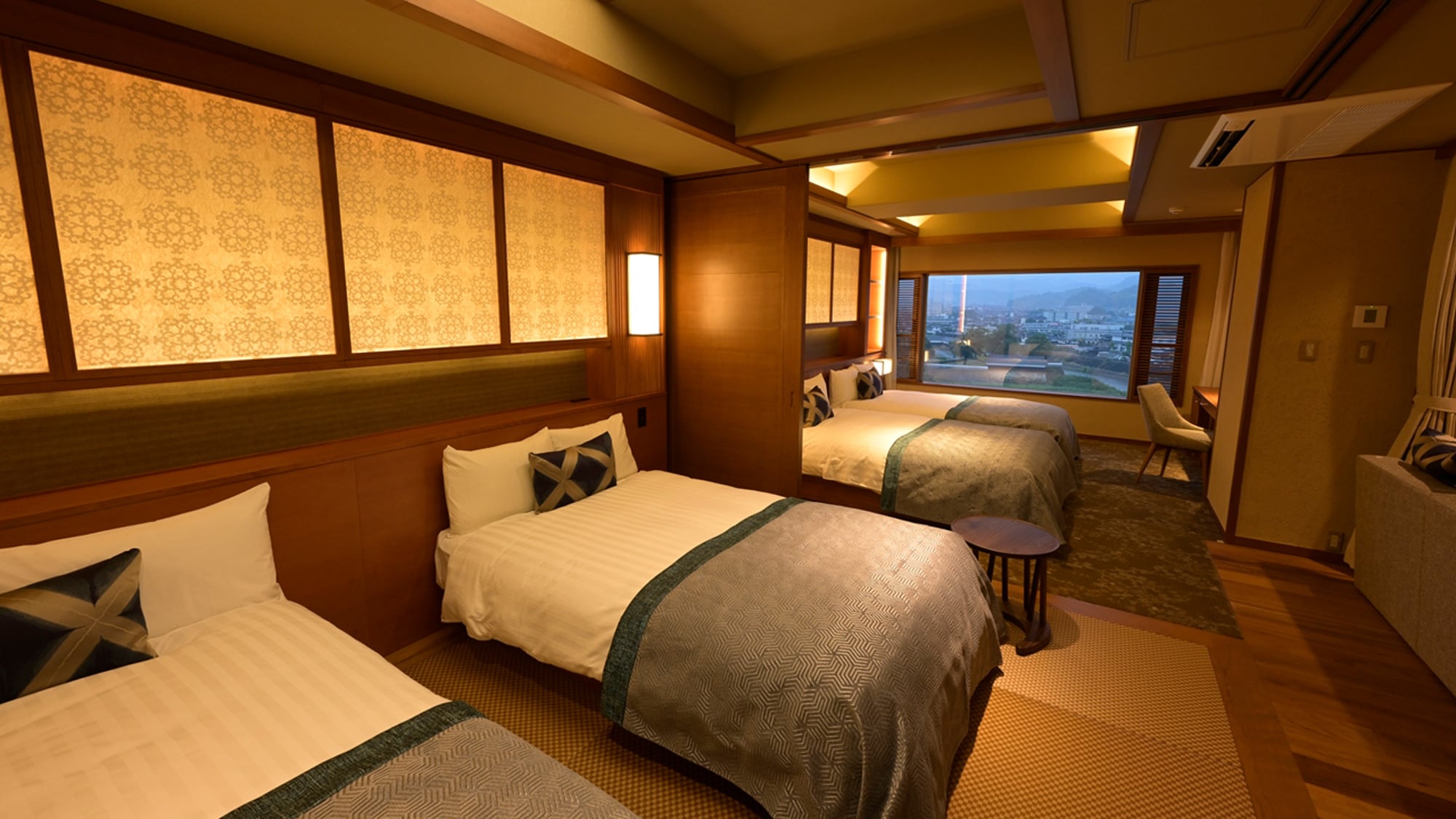 Luxury Suite Room with Open-air Hot Spring Bath Bedroom