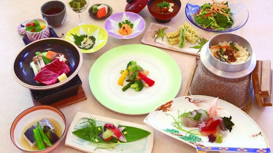 Gourmand Kaiseki (* The photo is an image.)