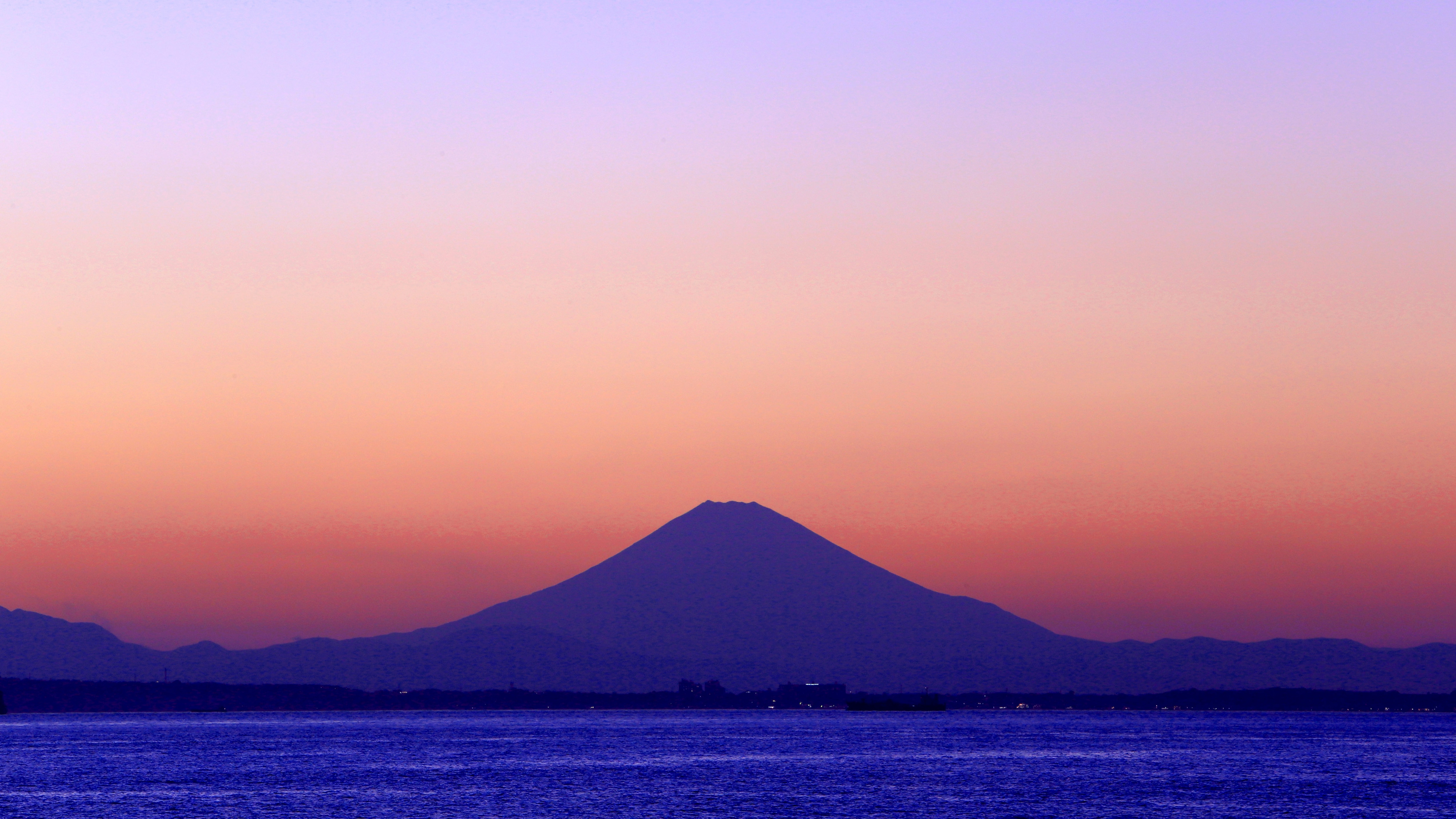 [Evening view] Beautiful scenery from Yumi