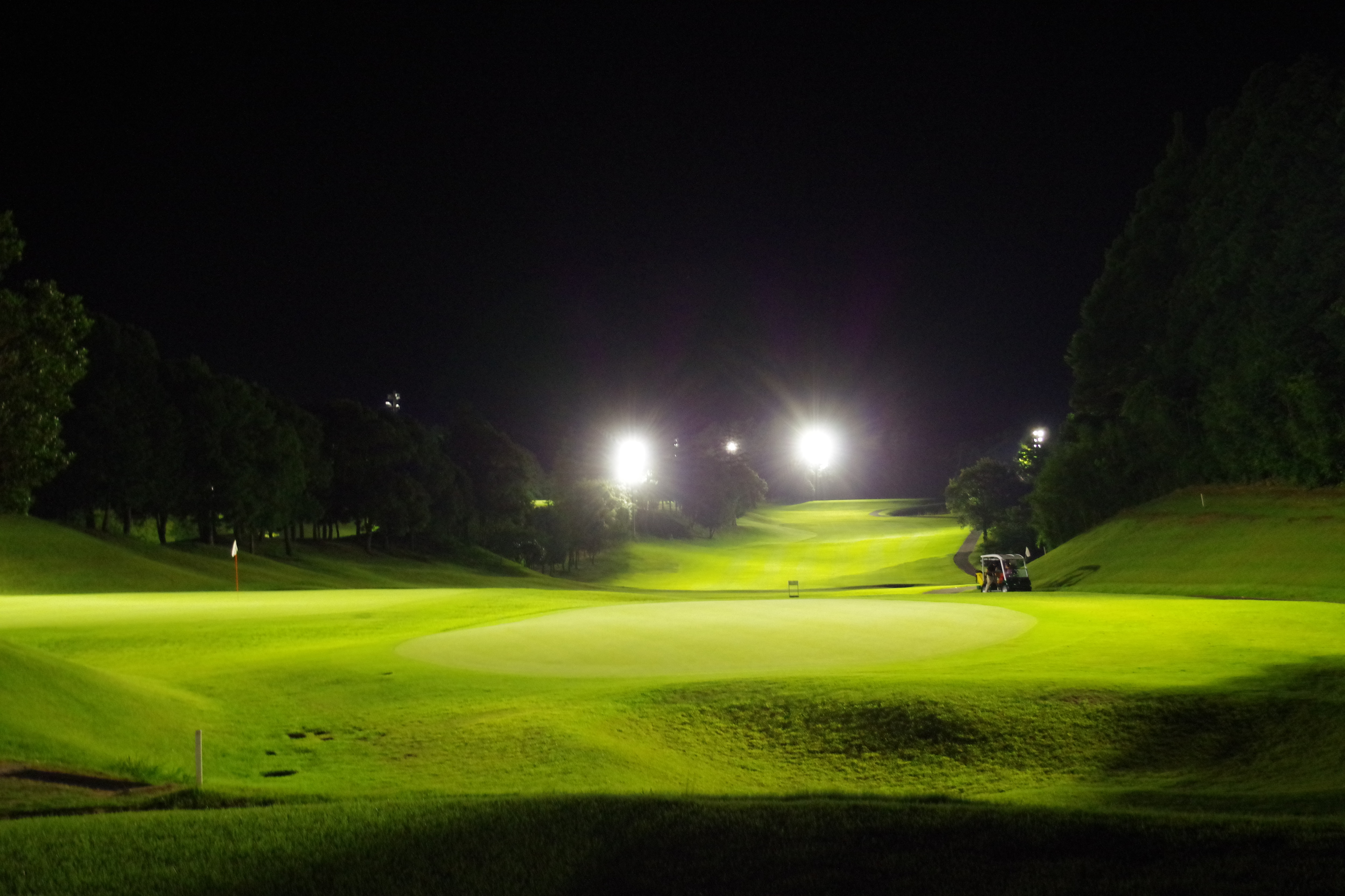 There is an attached golf course.