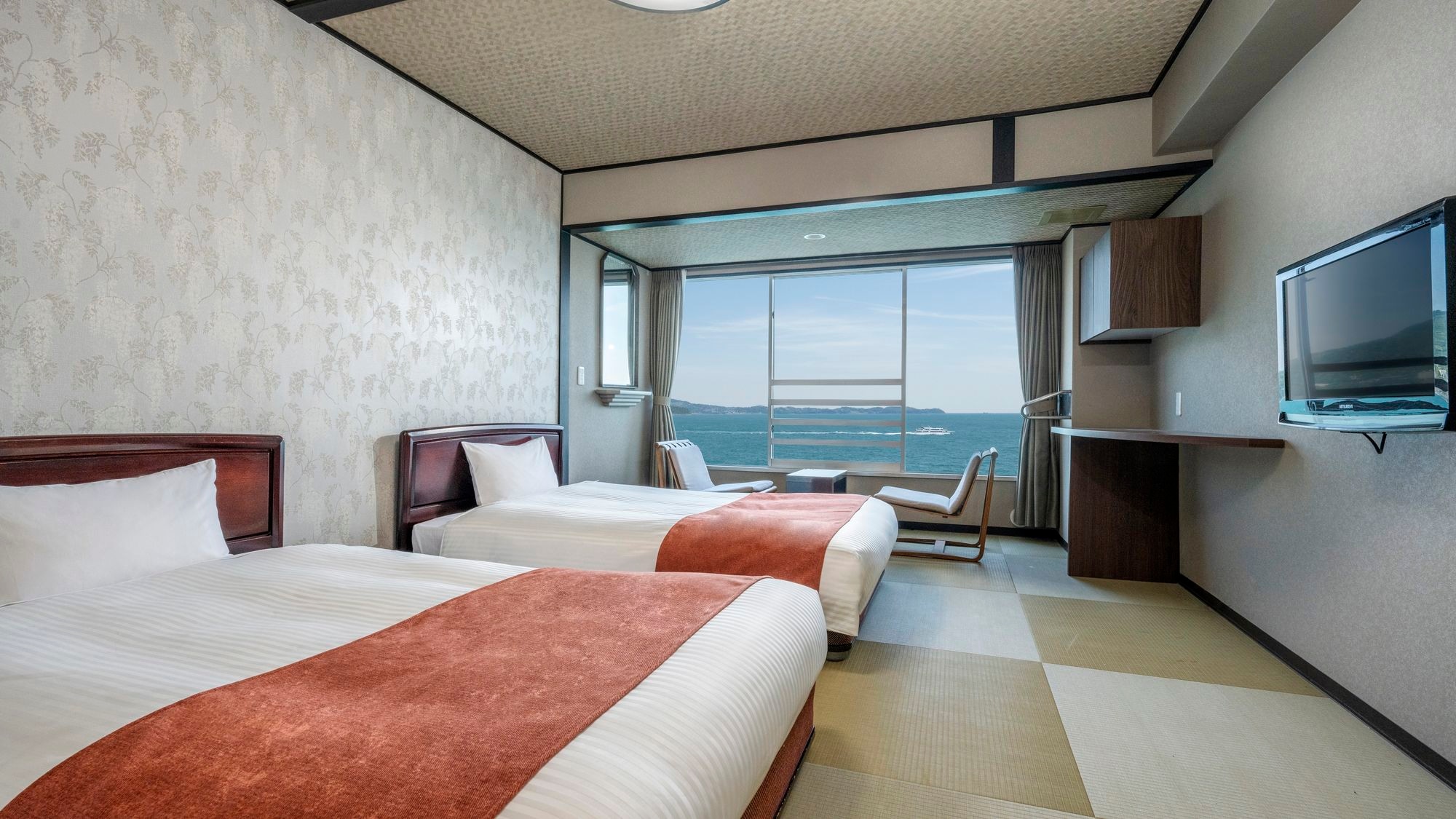 [Ocean] Japanese-style twin room
