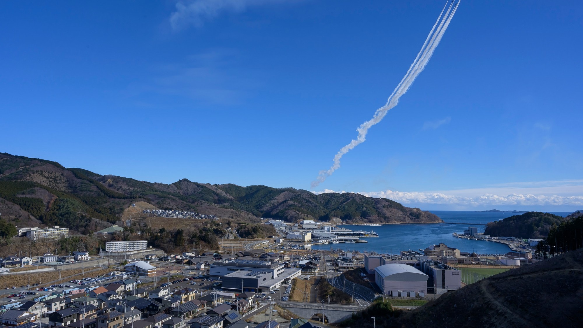 ☆ Onagawa Town is surrounded by mountains and is rich in nature. You can enjoy beautiful scenery in every season.