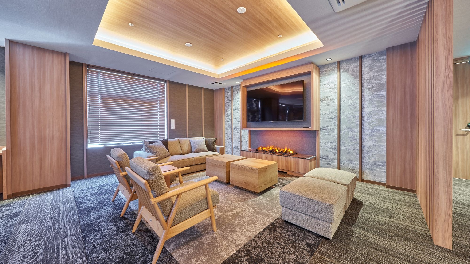 Large bath and rest area