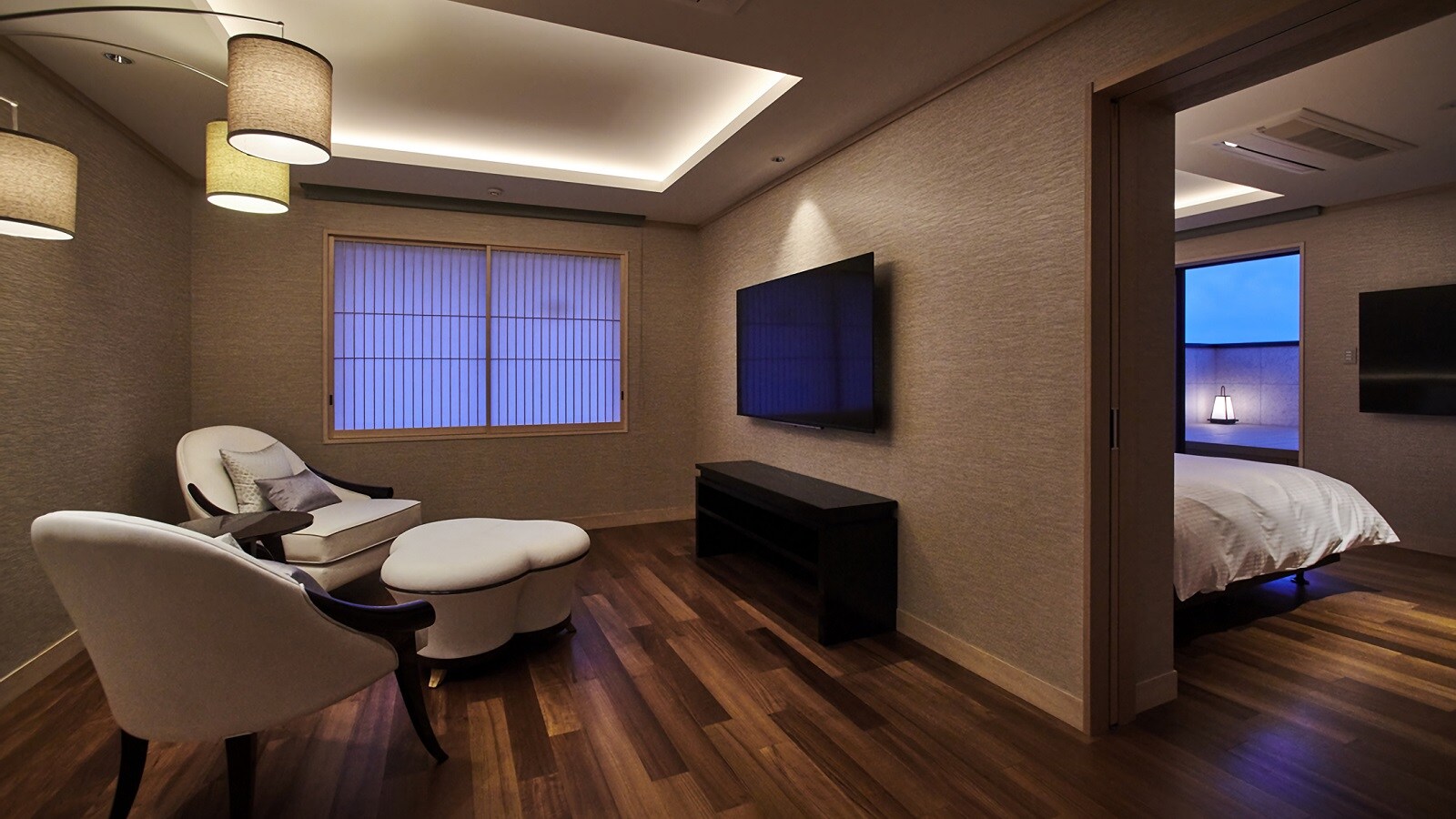 ■ "Enoshima Hotel" suite room "suite room with open-air bath"
