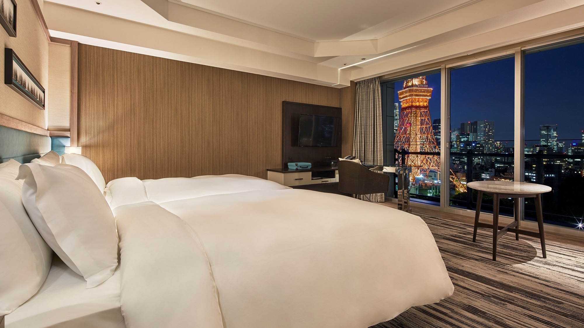 Panorama Twin Room (19th to 28th floor, 38 square meters) Tokyo Tower side