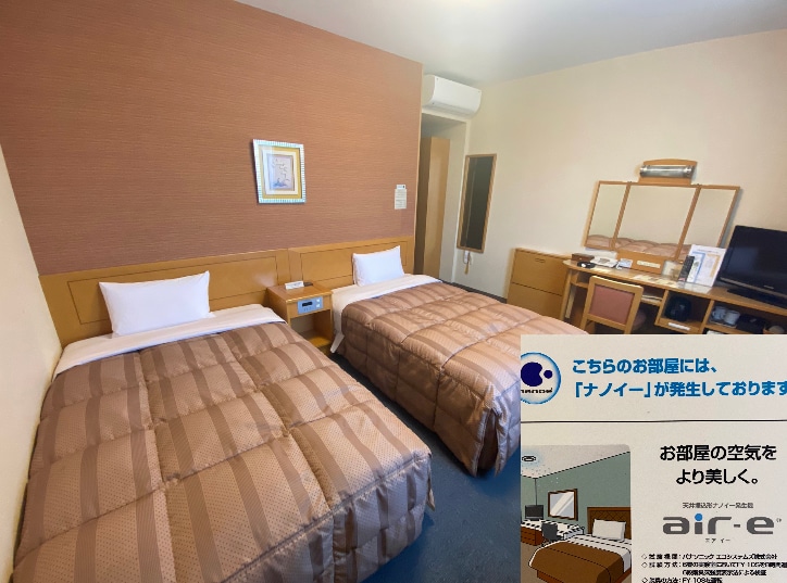 Smoking twin room - renovated in May