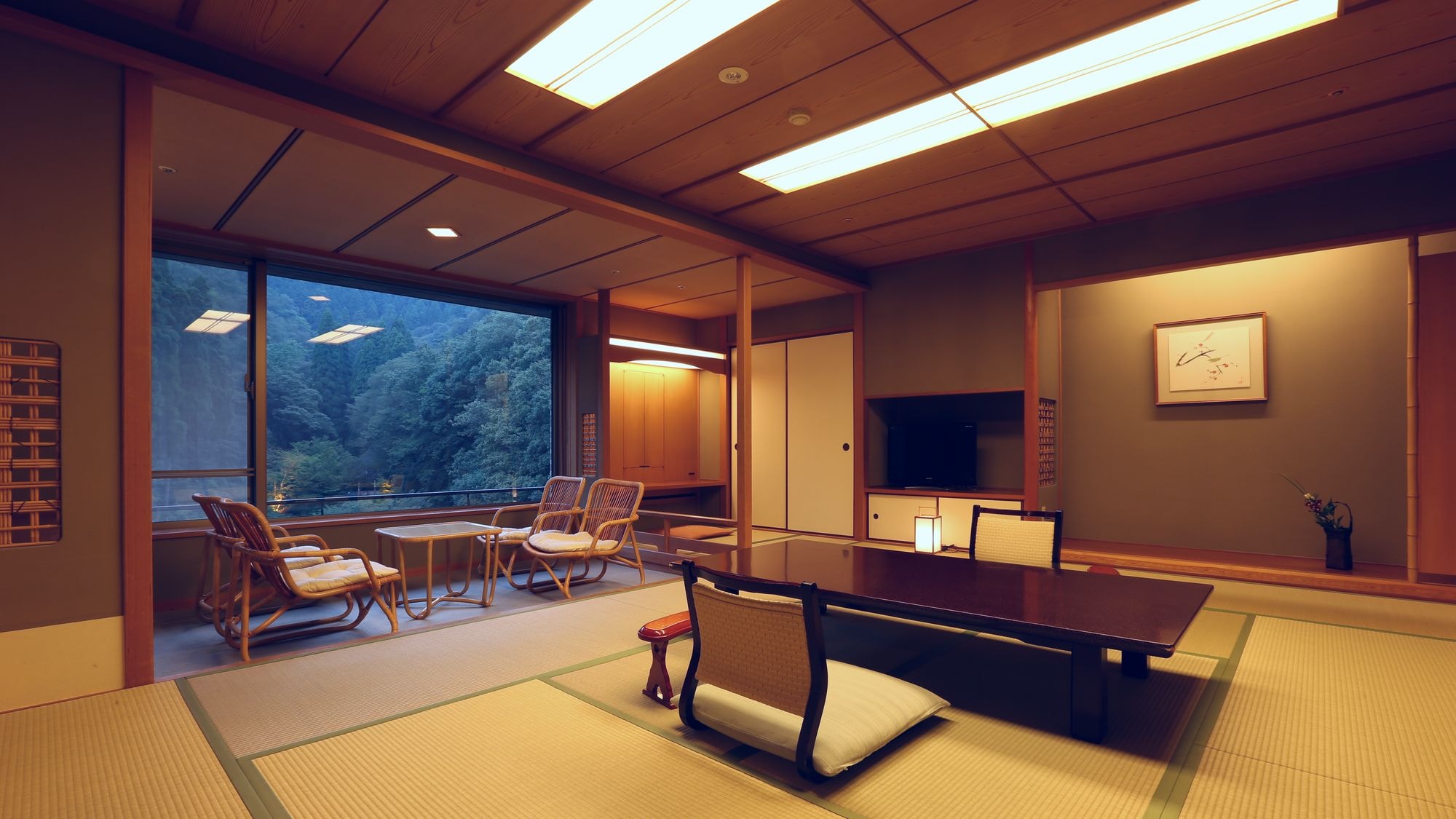 Japanese-style room in the garden