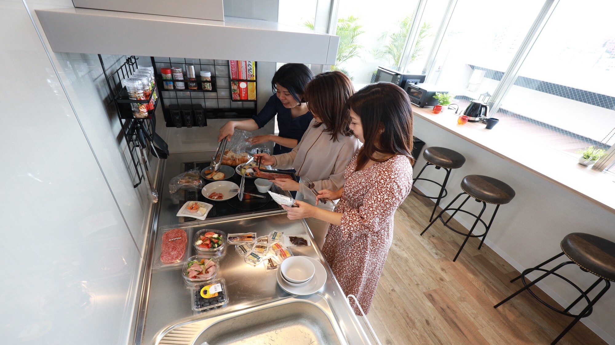Top floor shared kitchen space
