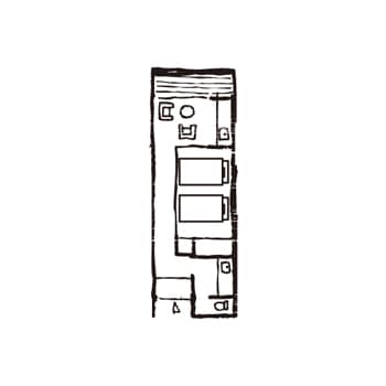 One-room Japanese-style room layout
