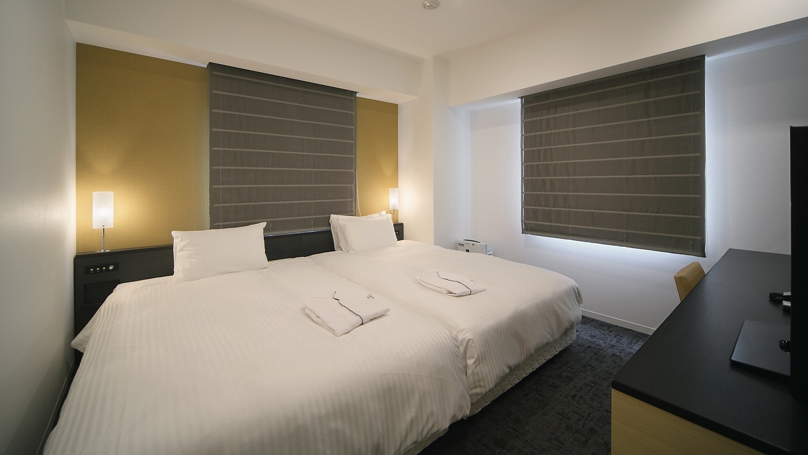Twin room boasting size (18.2㎡)