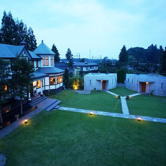 Maisonette building - View from the second floor terrace
