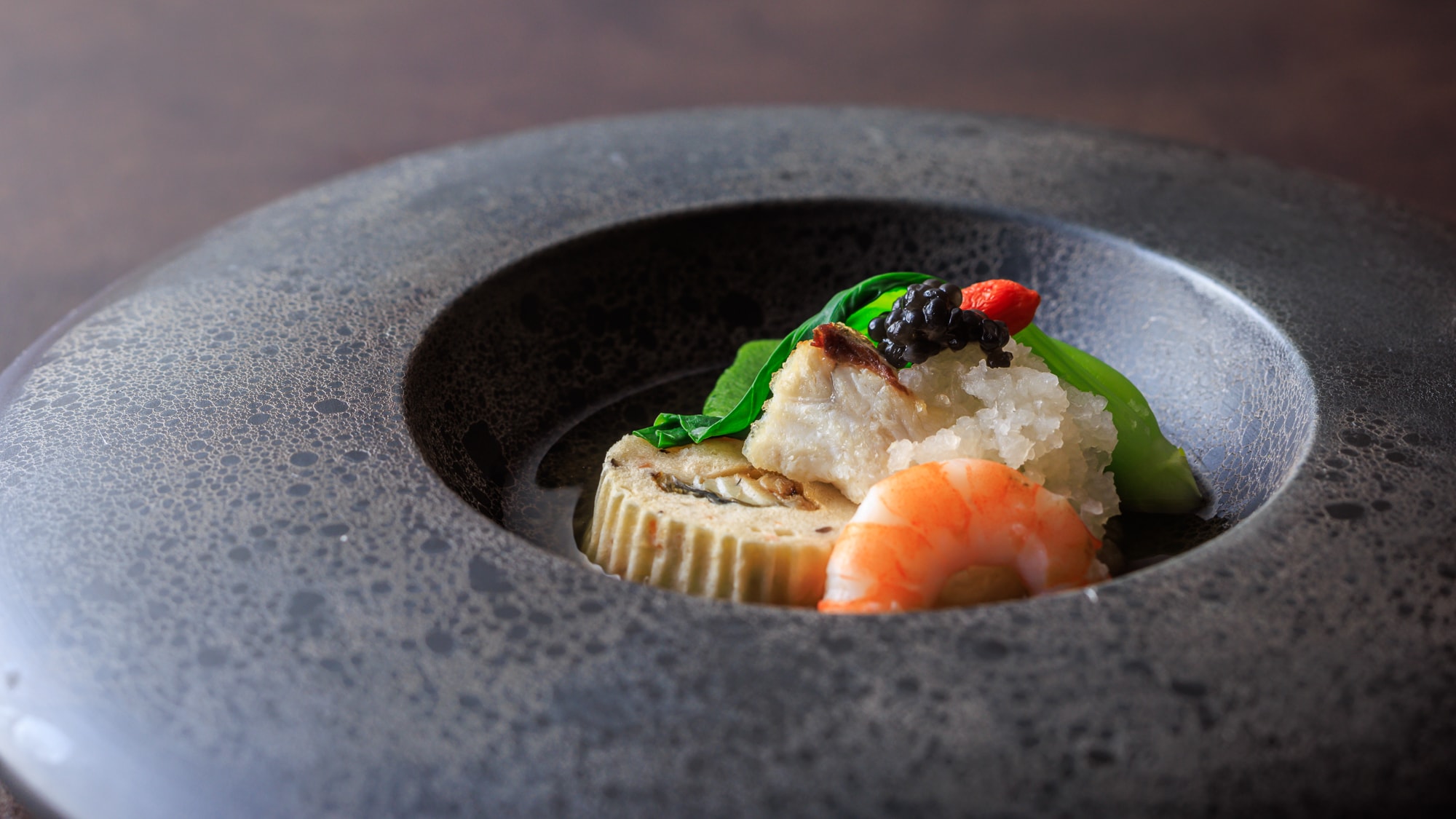 Steamed food example