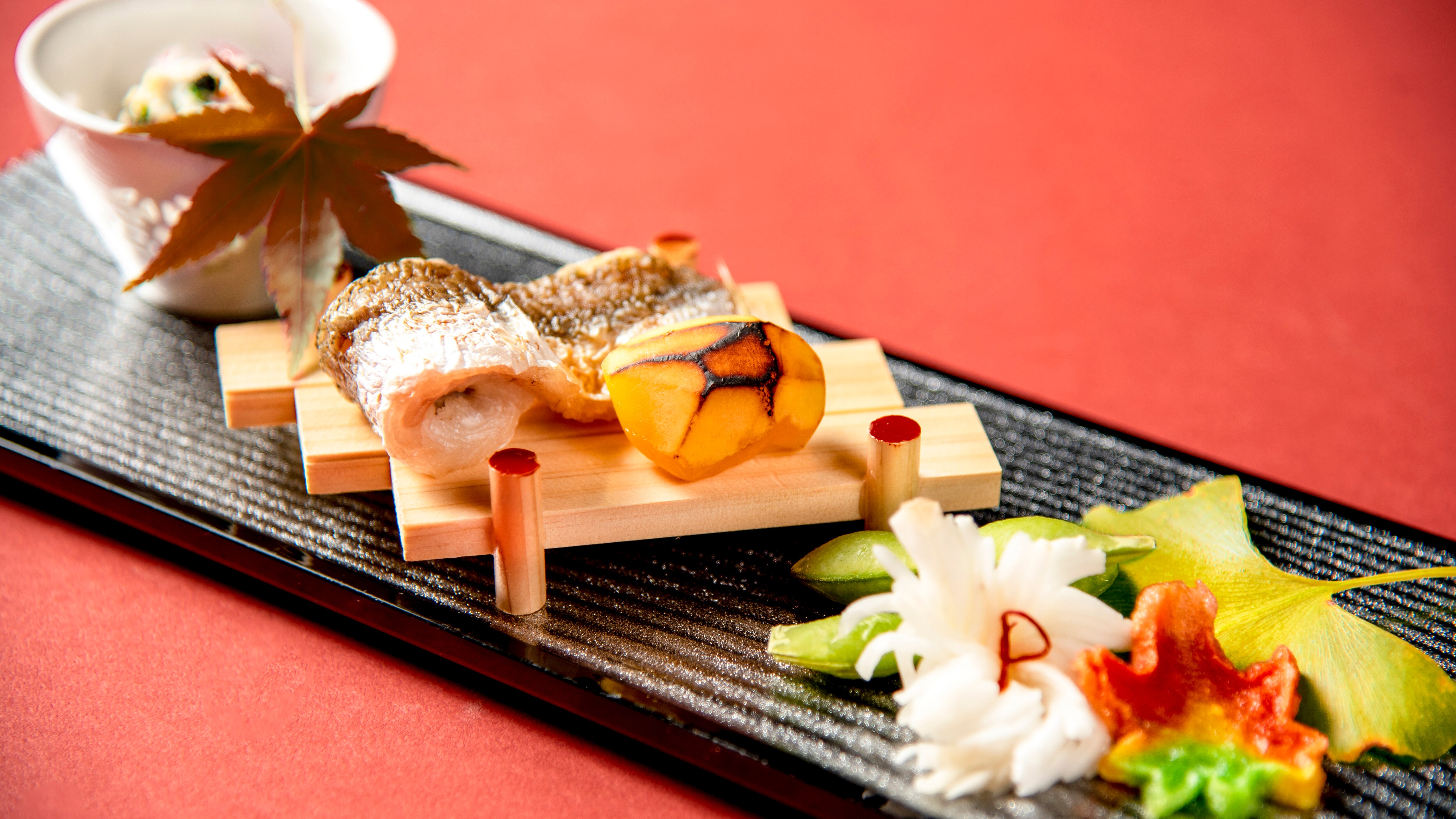 Autumn cuisine_Yuzuan grilled barracuda_Snow banquet