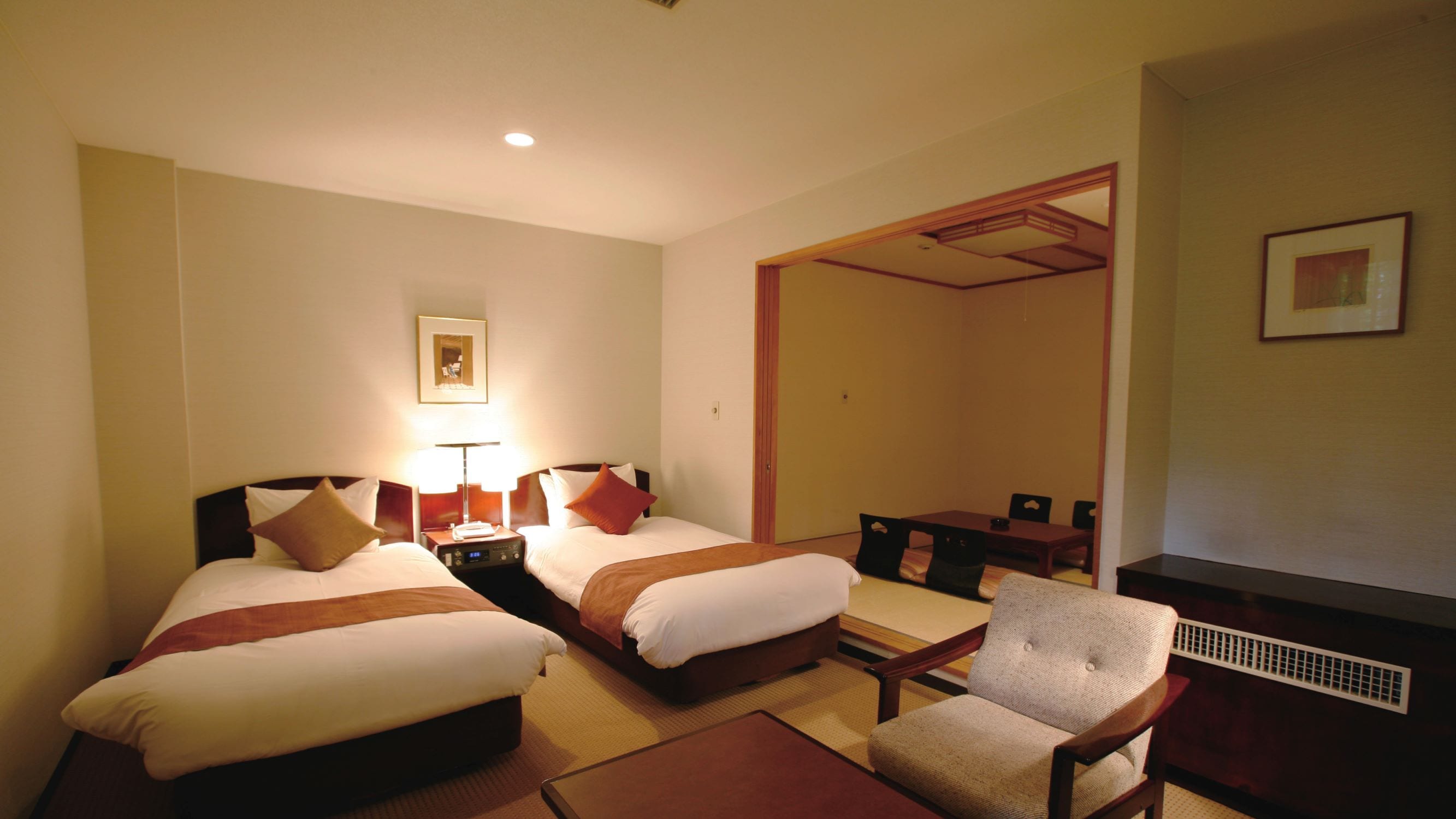 Japanese and Western room