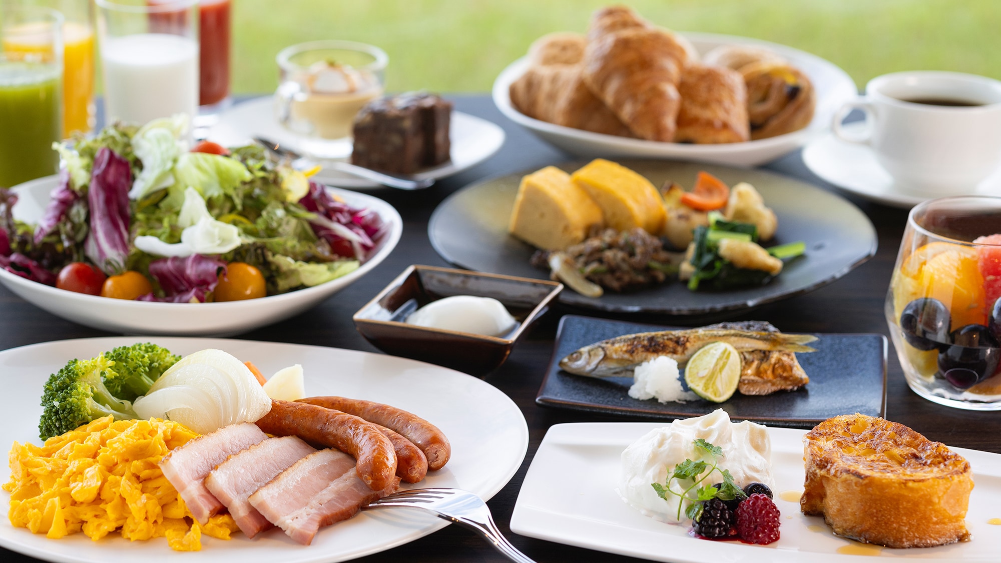 [Dining Shunbou Tanetsu] Japanese and Western Morning Buffet (Example)