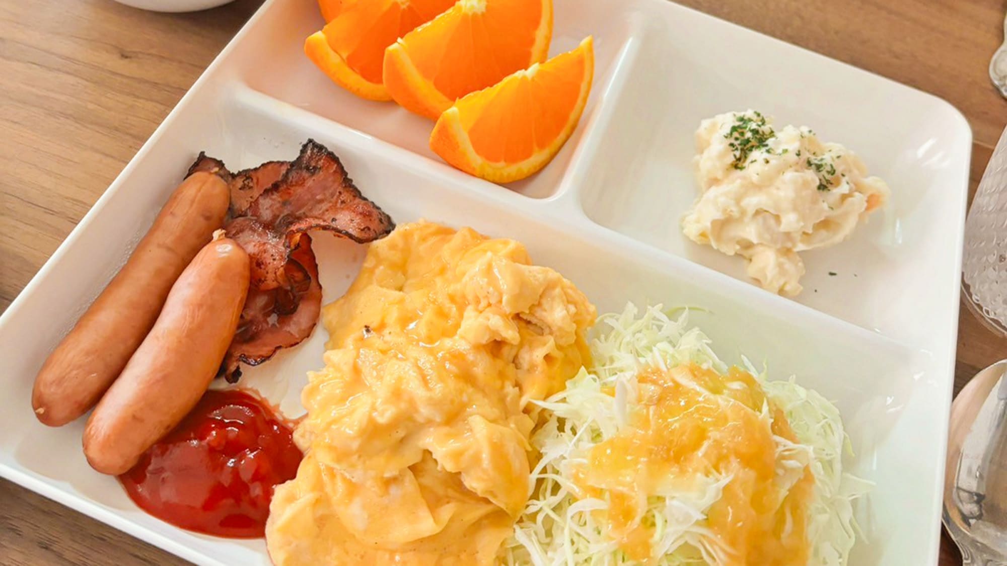 ・[Breakfast example] Start your day off right with a good meal♪