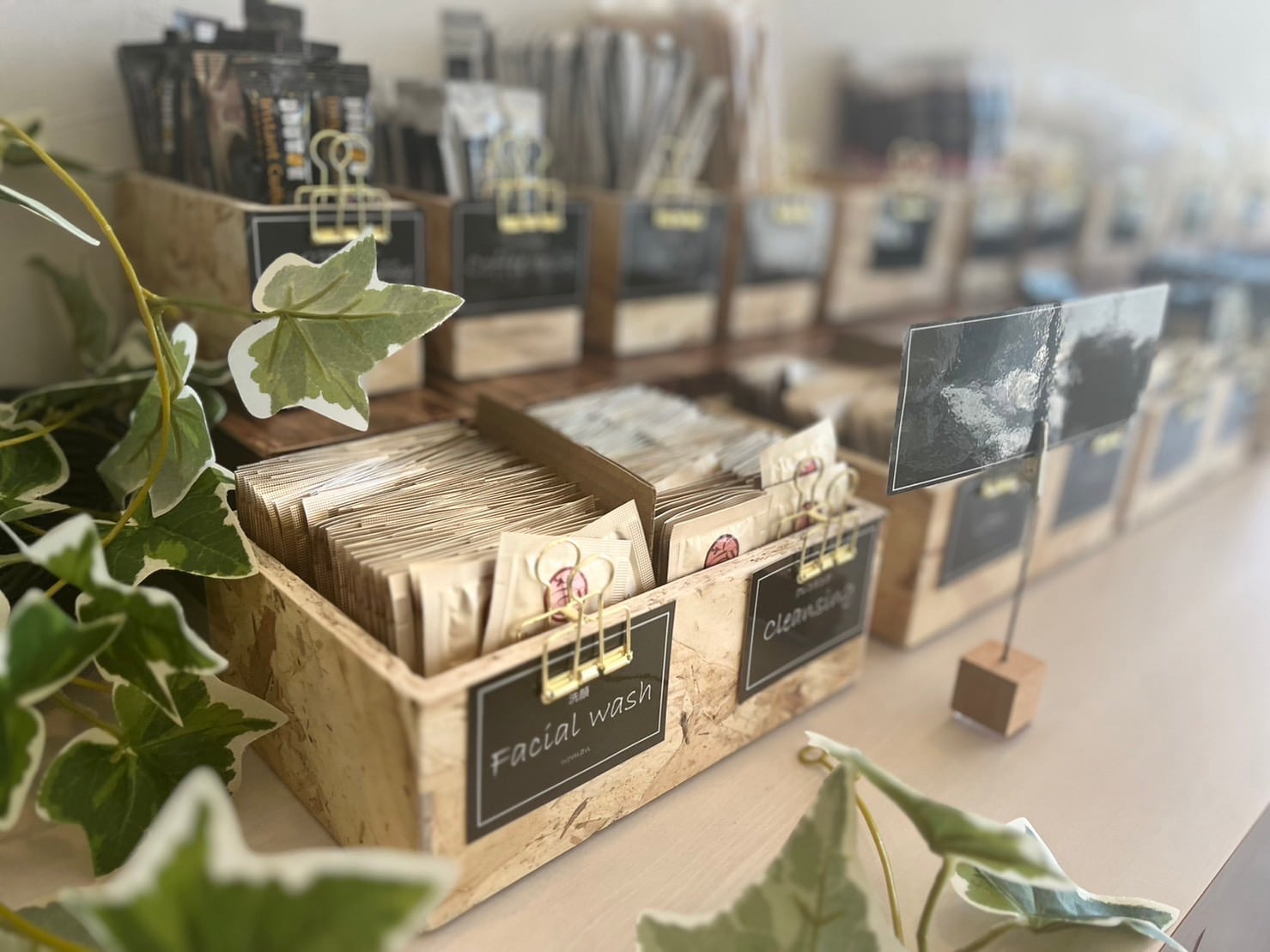 Amenity buffet