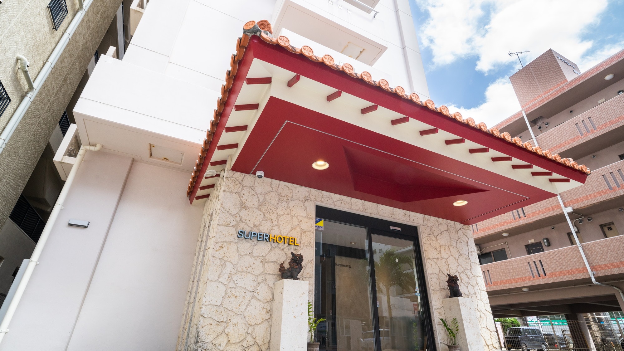 A typical Okinawan entrance