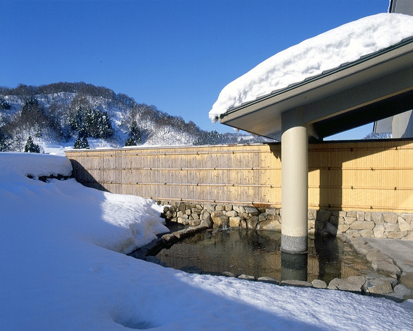 [Winter] Open-air bath