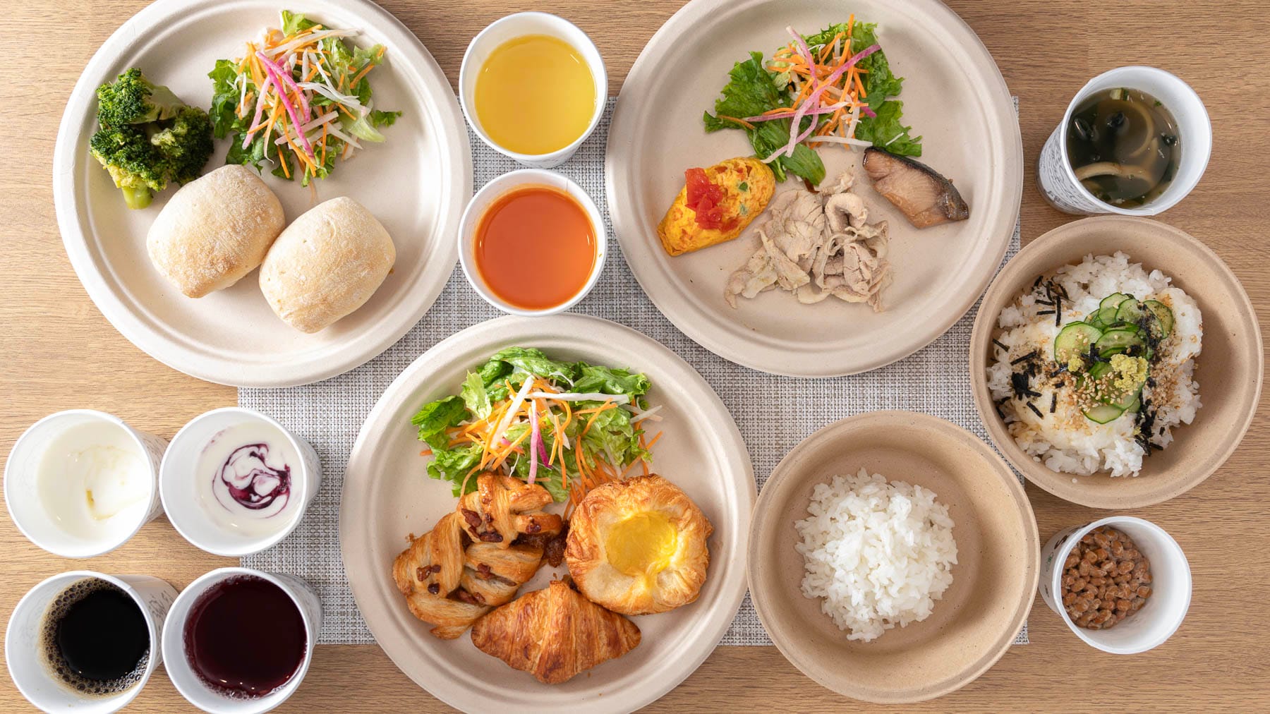 We aim to have zero leftovers, so we carefully provide additional replenishment little by little.