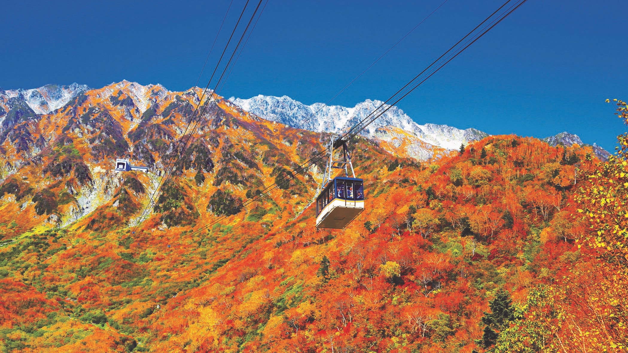 立山索道 秋天
