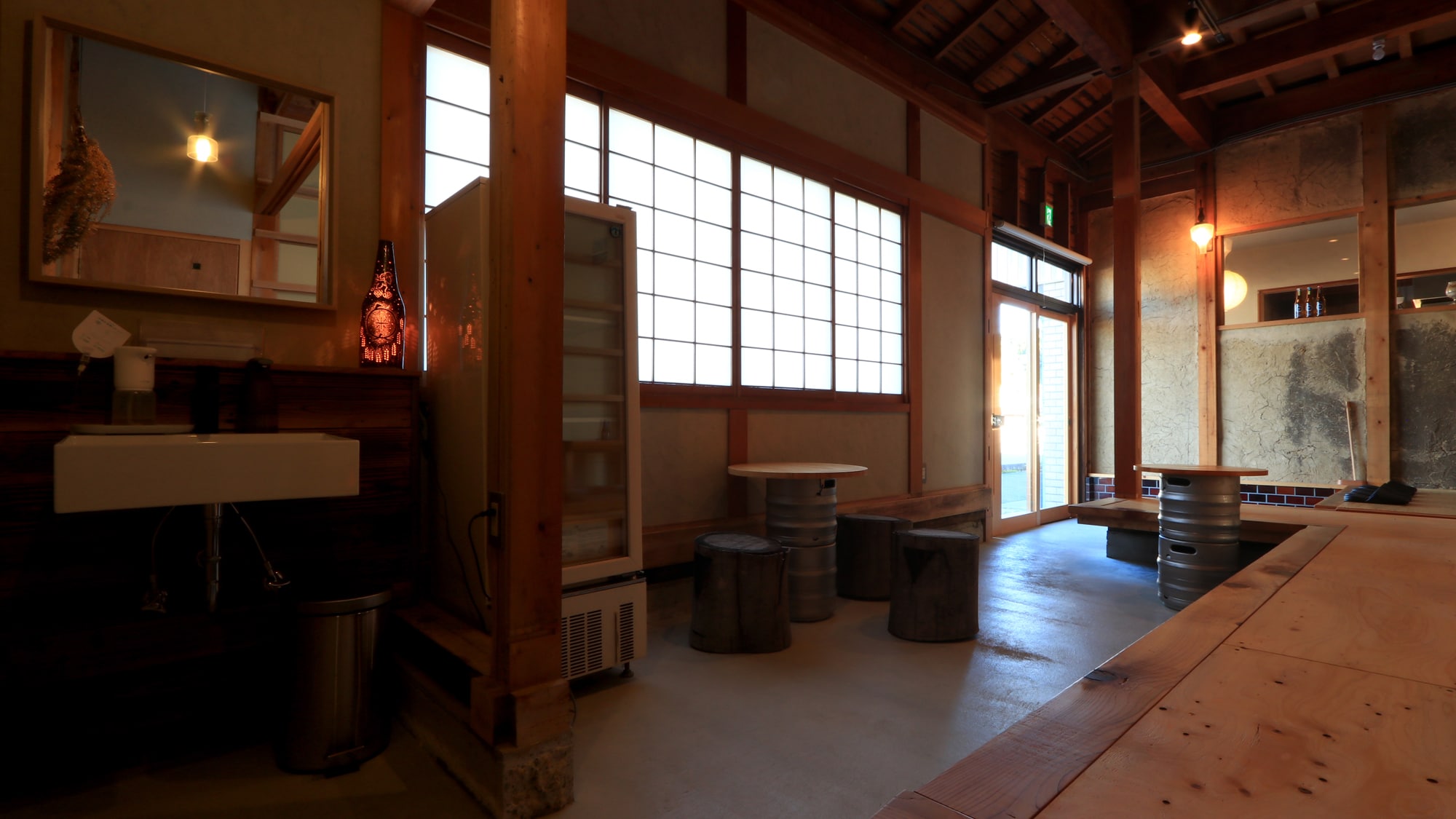 [Okuyamato Beer TAP to BED] A space where guests can relax together.