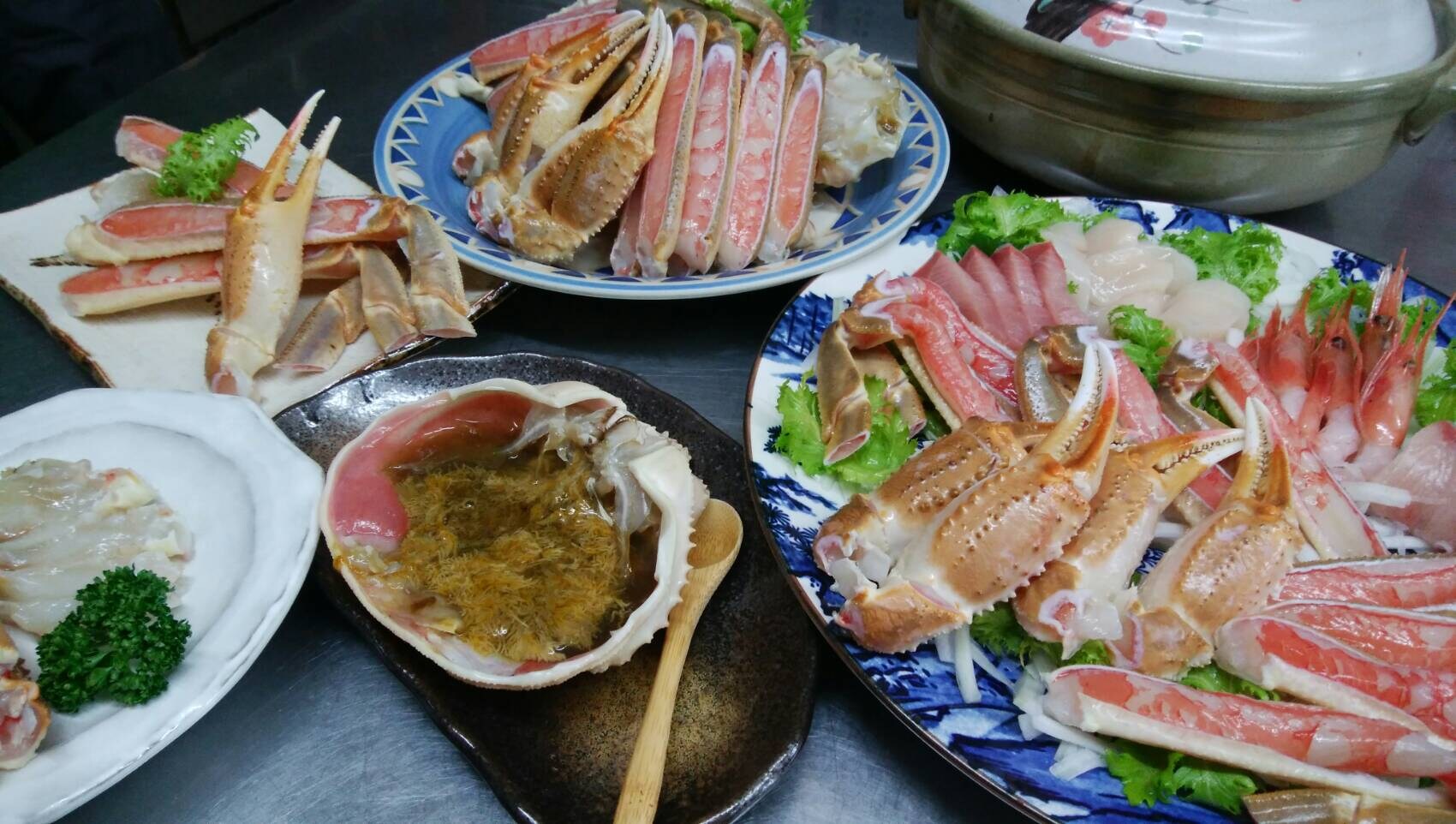 Crab full course