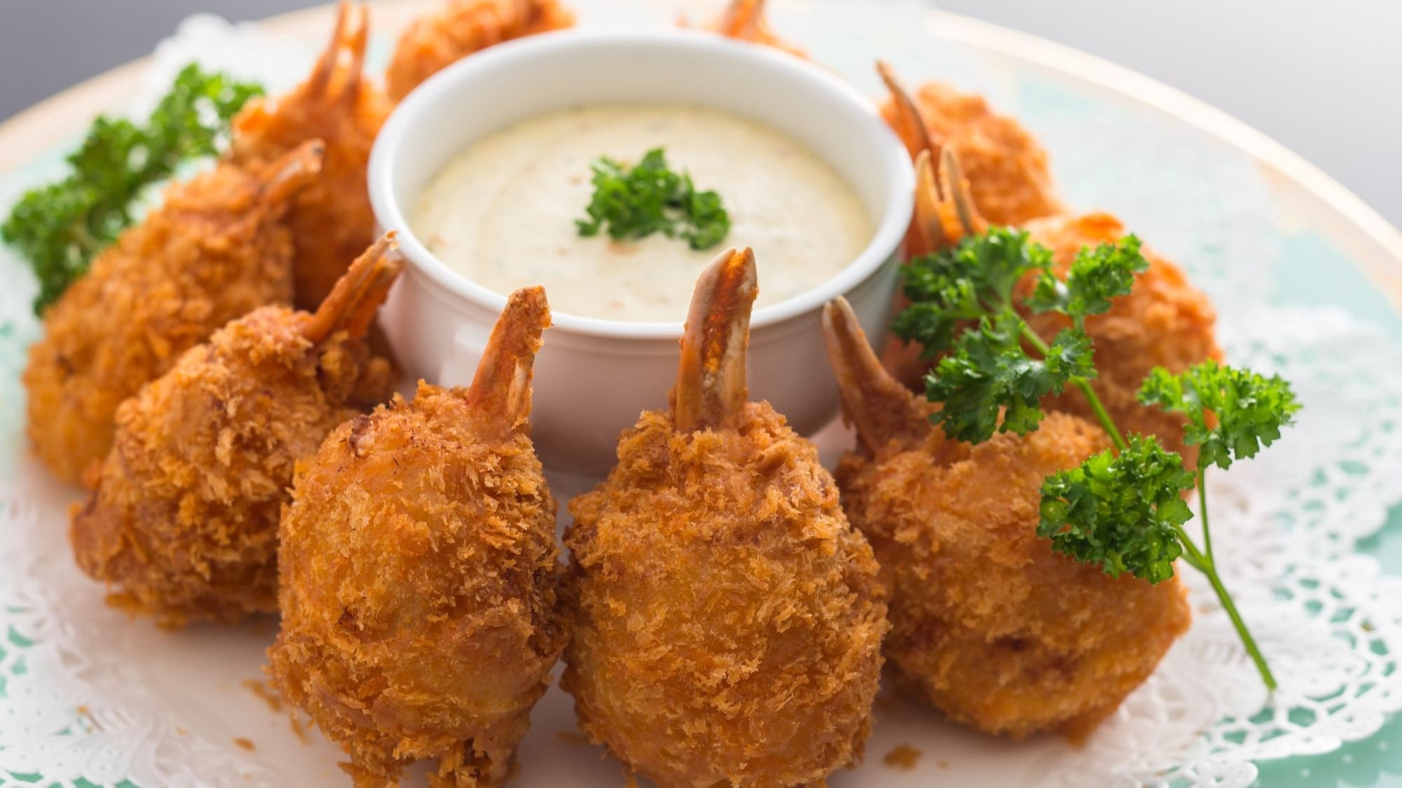 <Winter Buffet> Crab claw croquettes