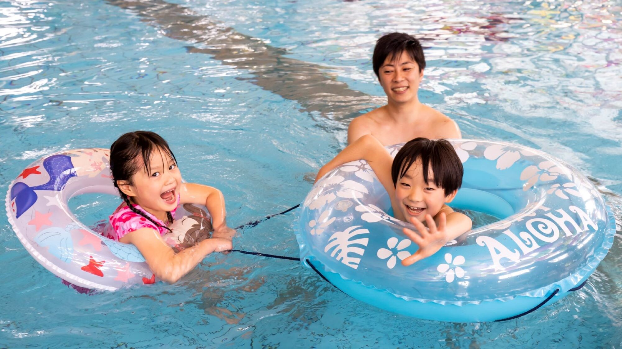* [Aqua Park (ตัวอย่าง)] Aqua pool เต็มไปด้วยความสนุกสนาน♪