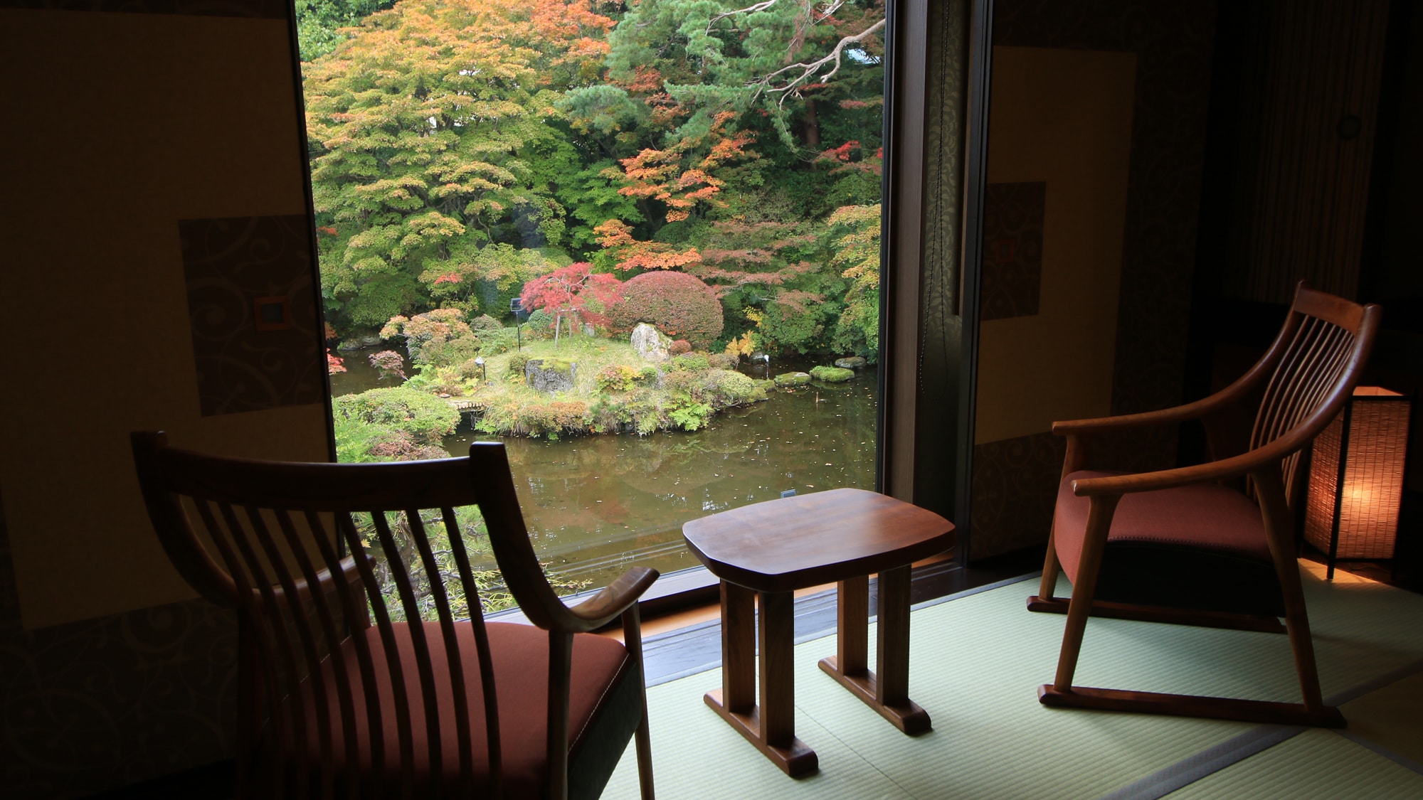 ■ [Guest Room] Standard Japanese-style room facing the garden where you can enjoy the scenery of the four seasons