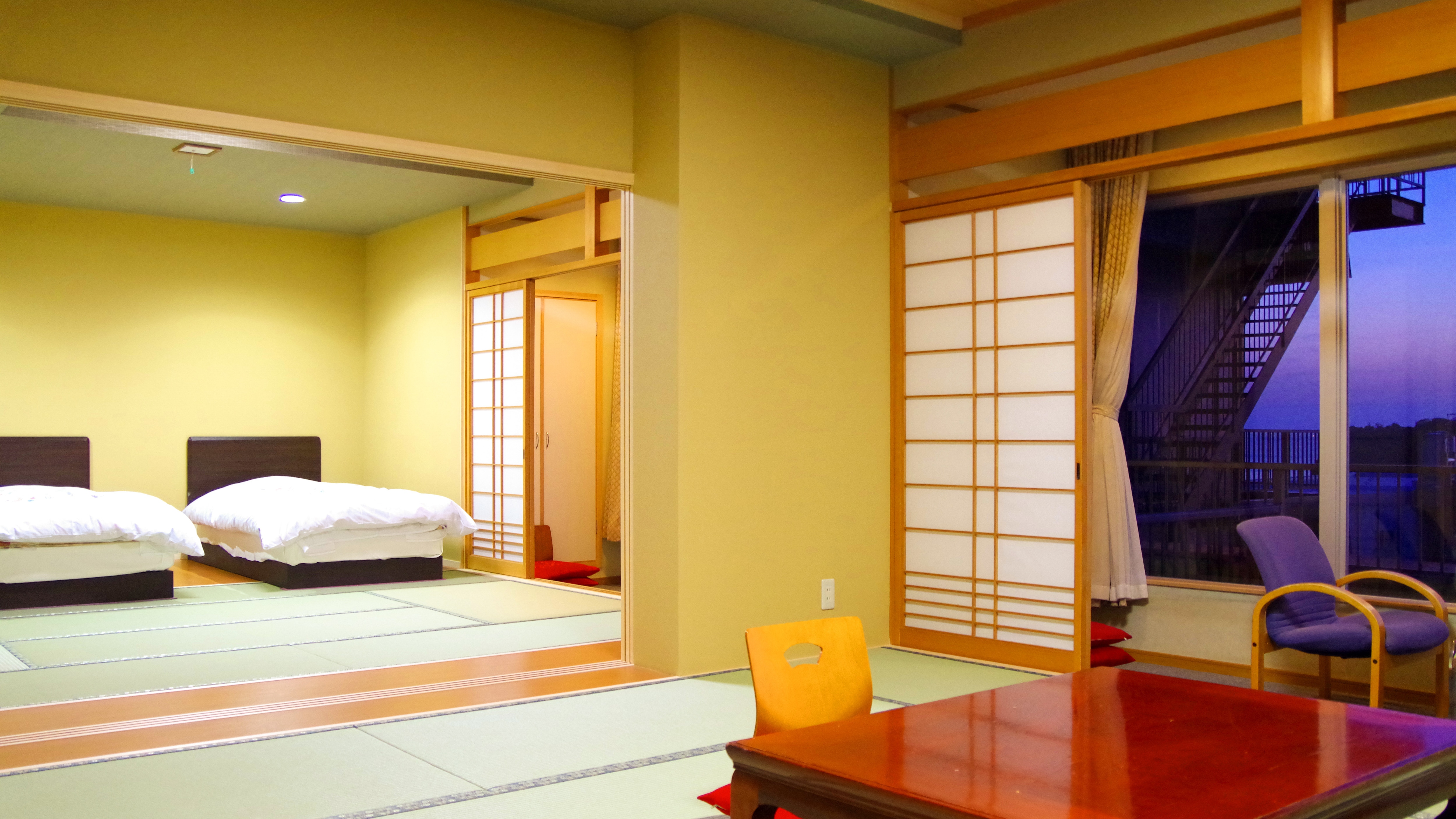 Two-room room A type Taken from a Japanese-style room