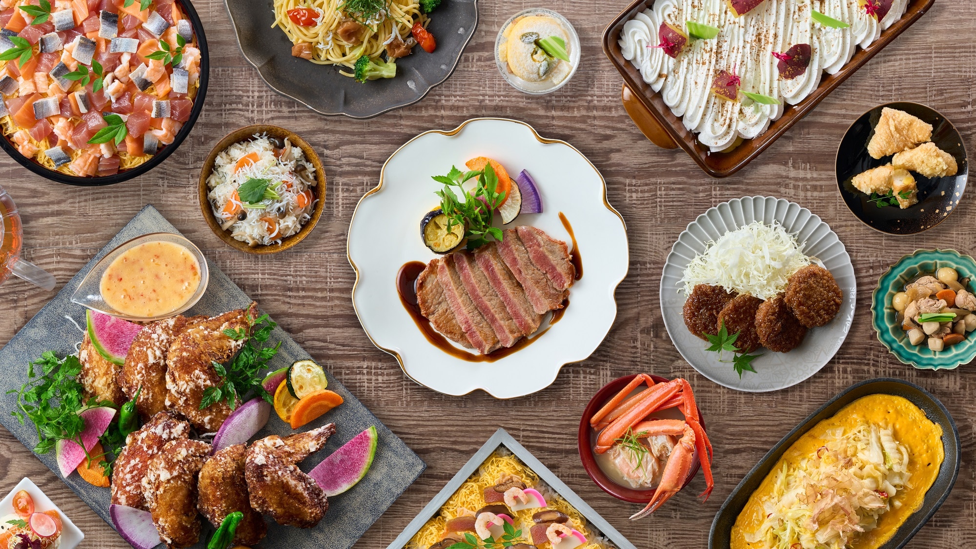 Buffet cao cấp địa phương *Hình ảnh