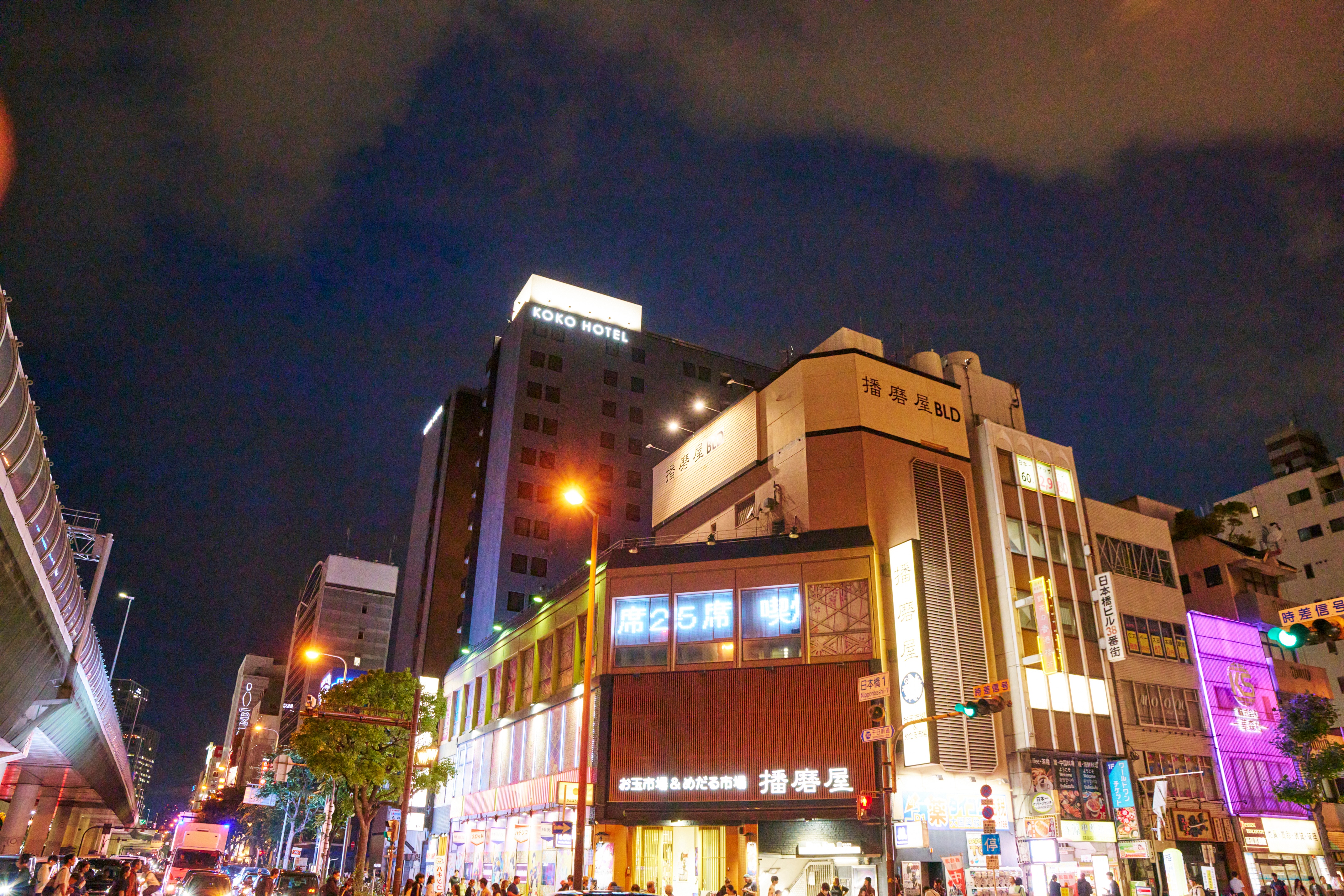 Exterior (night)