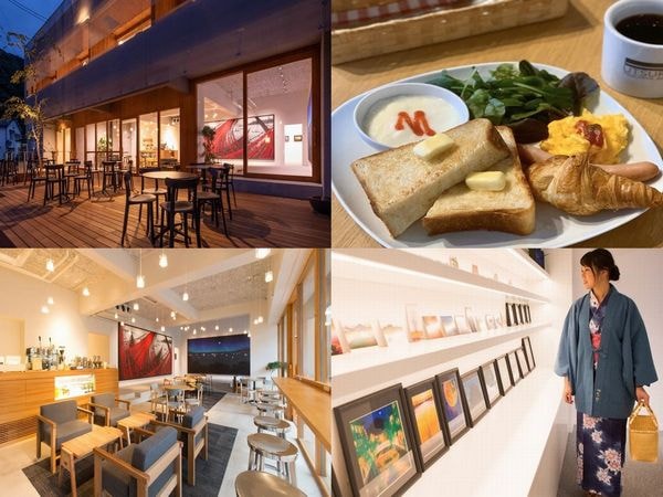 Breakfast is served at our partner restaurant "UTSUROI" located just a 2-minute walk from the hotel.