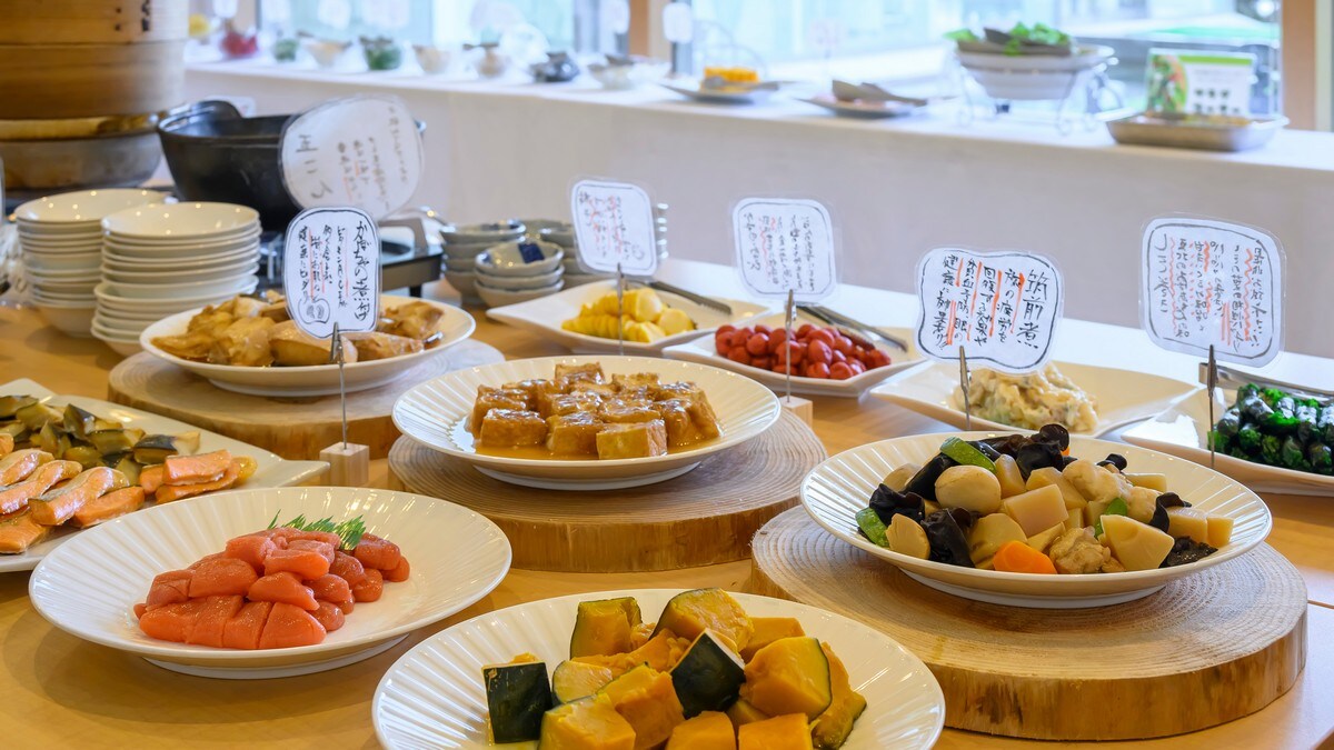 [Example of breakfast] Enjoy plenty of your favorite dishes