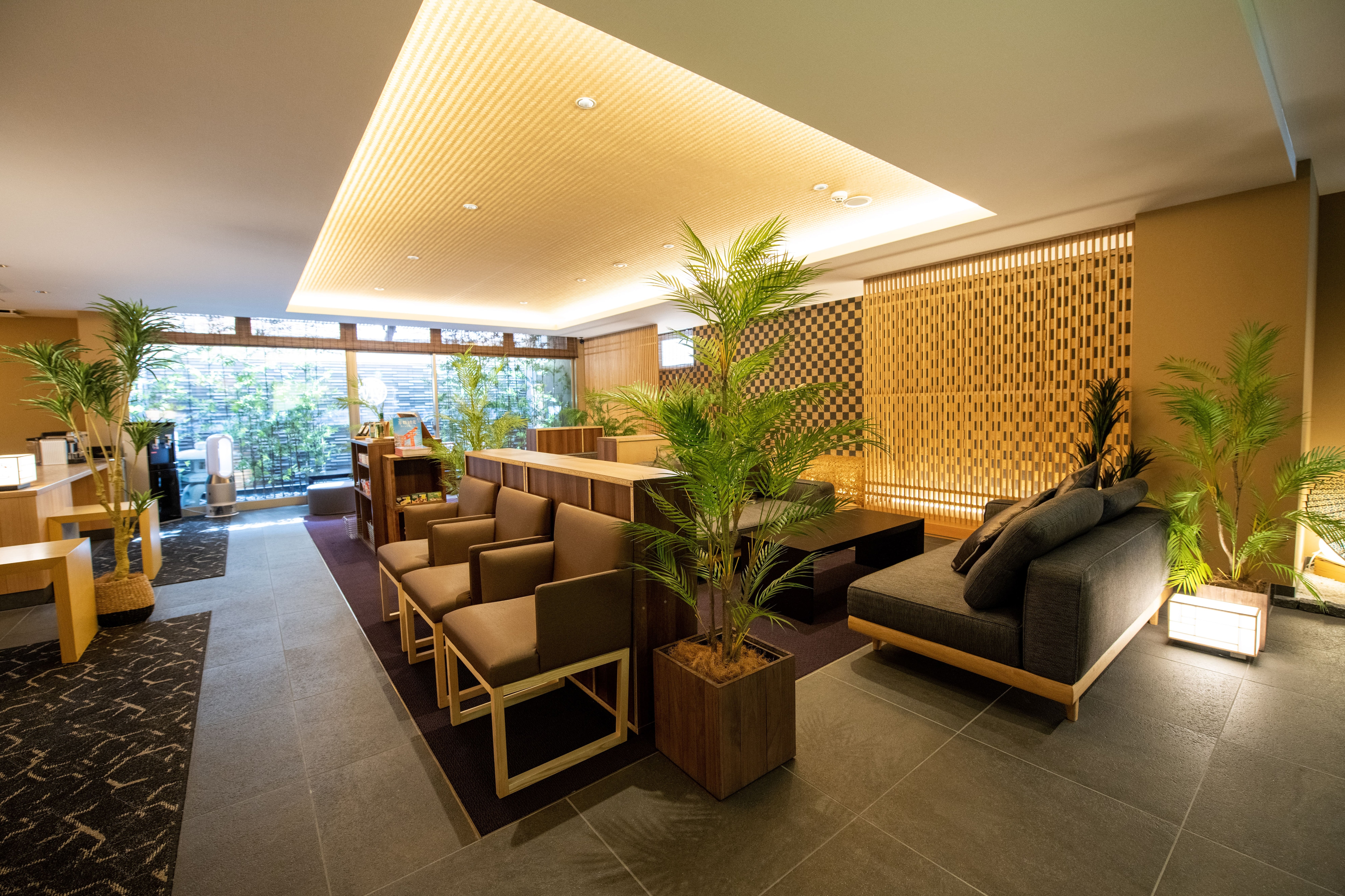 Hotel lobby