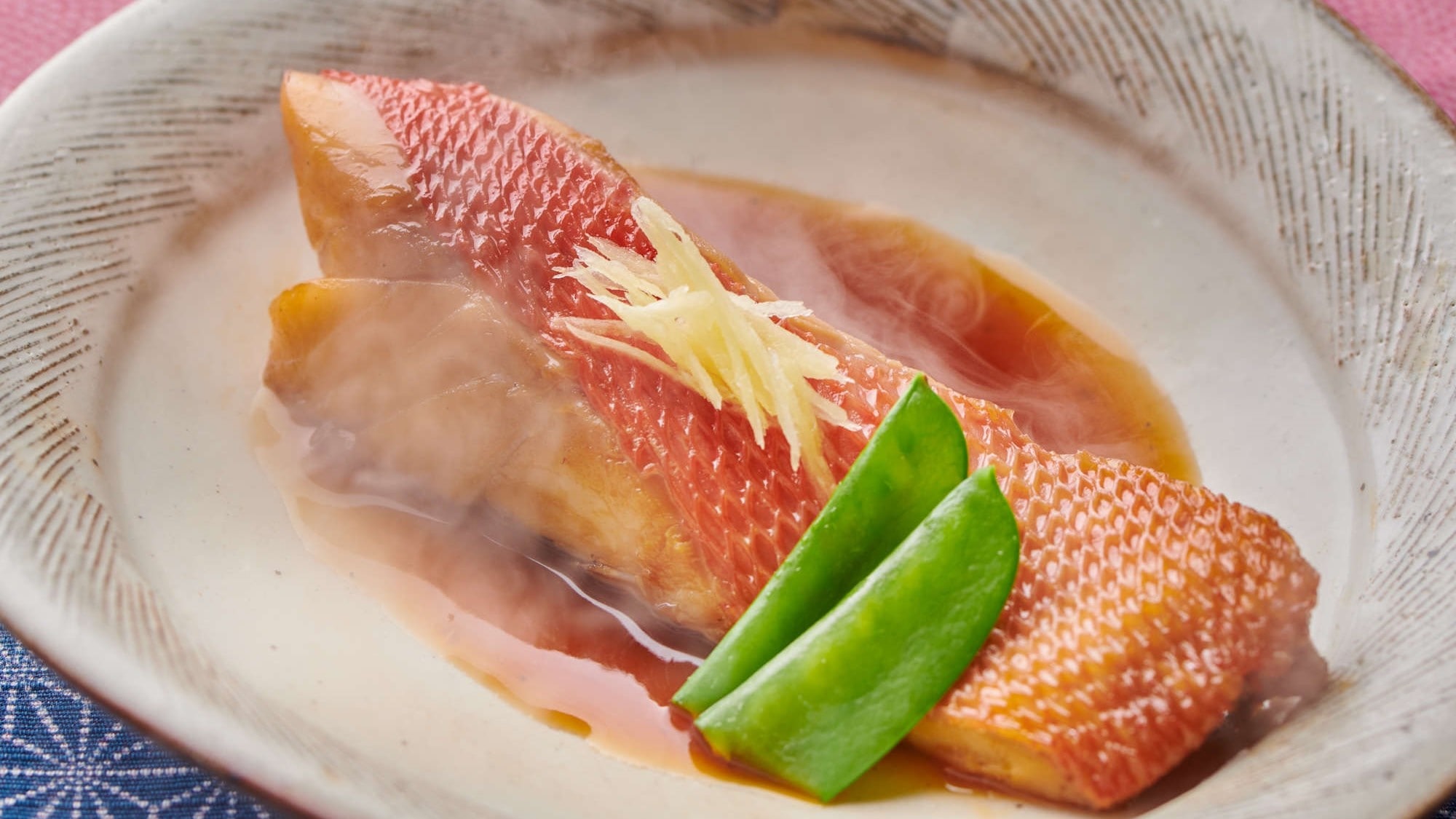 [Dinner] Taste of Izu! Simmered golden-eyed snapper *Photo is an example