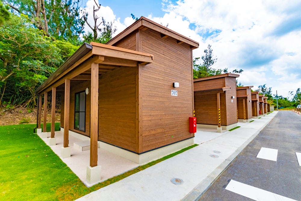 共有10間小屋。