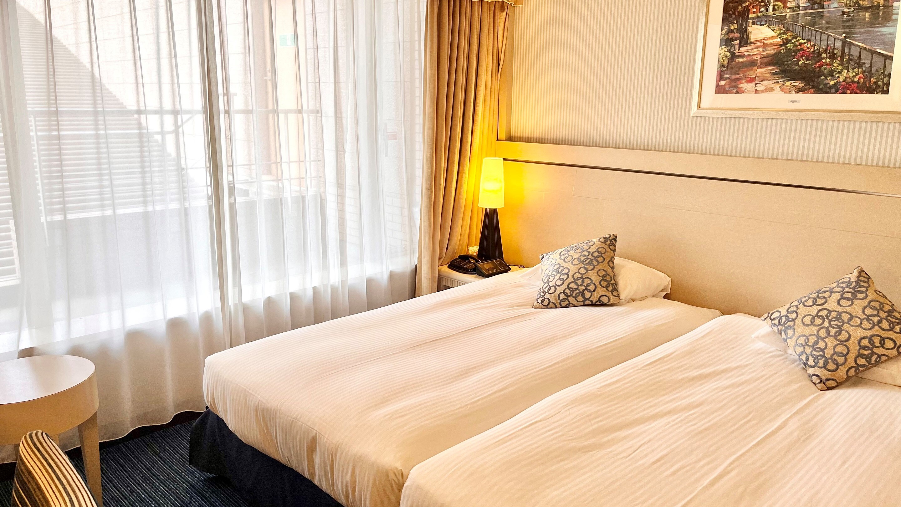 Casual twin (21 square meters/2 people 1 room)