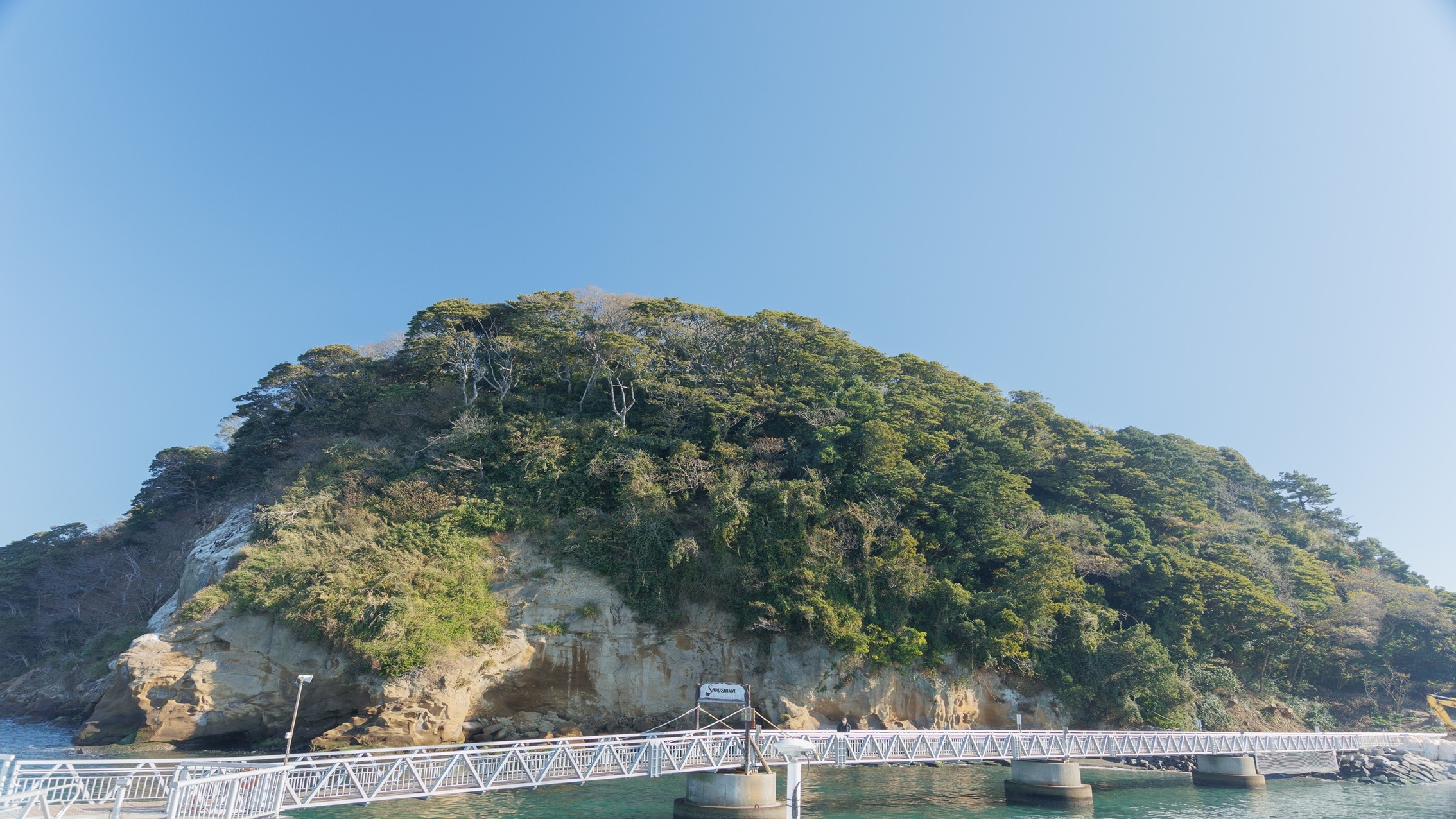 Panoramic view of Sarushima Island