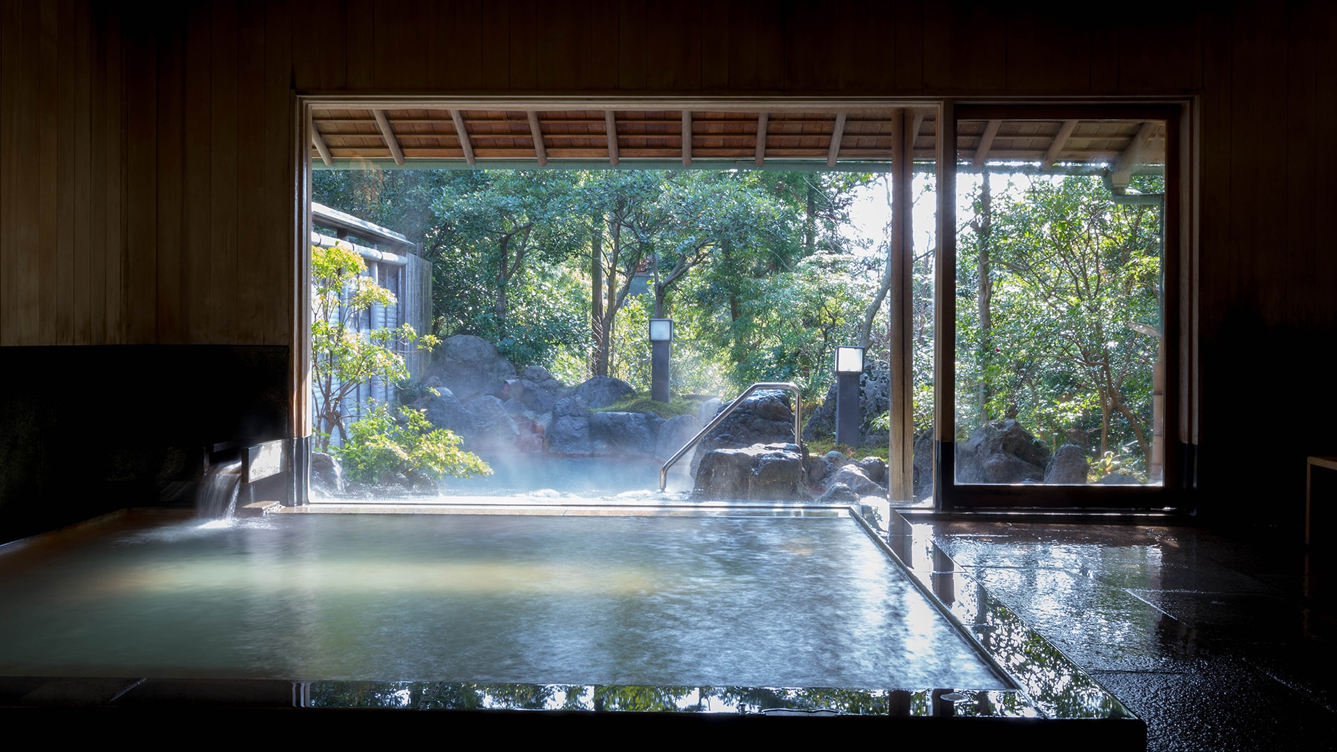 Large communal bath