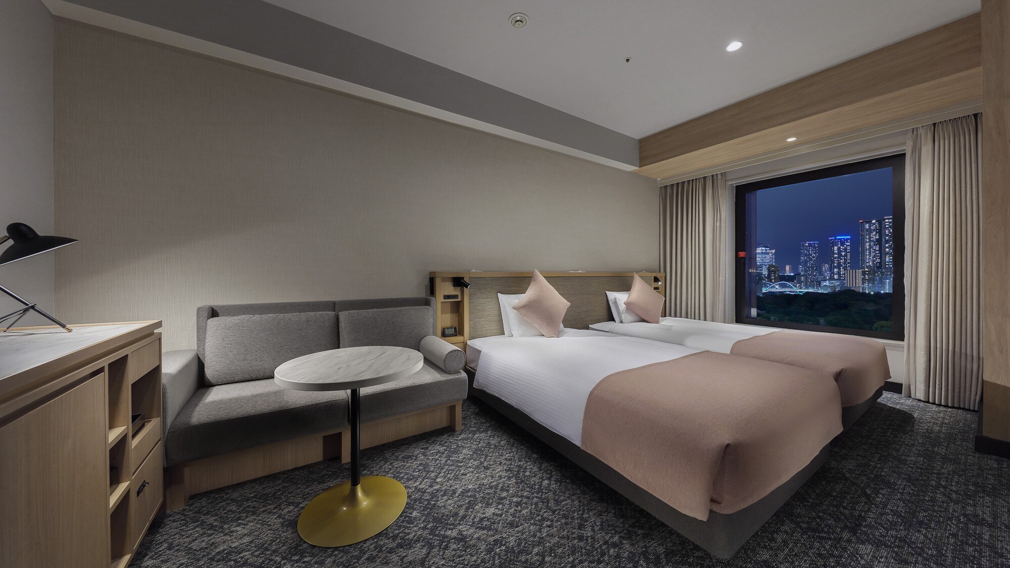 豪华双床房(带沙发)_夜