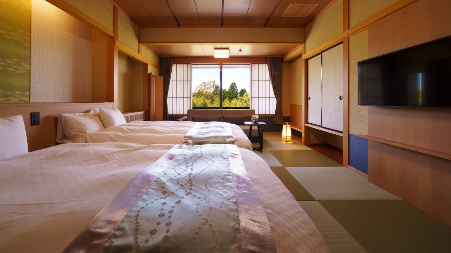 [Renewal in 2023] Heiantei Japanese Modern "Simons Bed" Room (36㎡/Non-smoking)