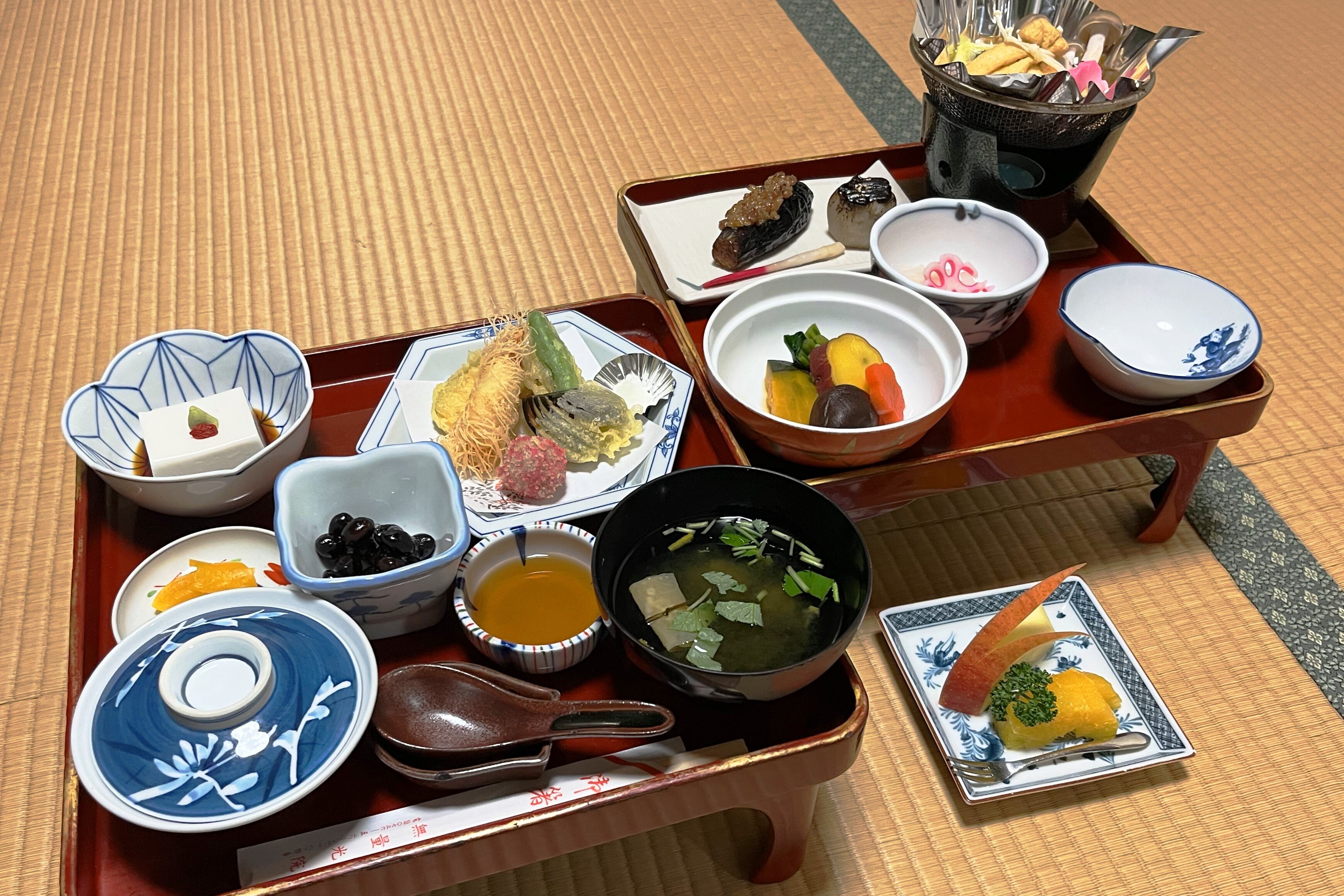 An example of vegetarian cuisine